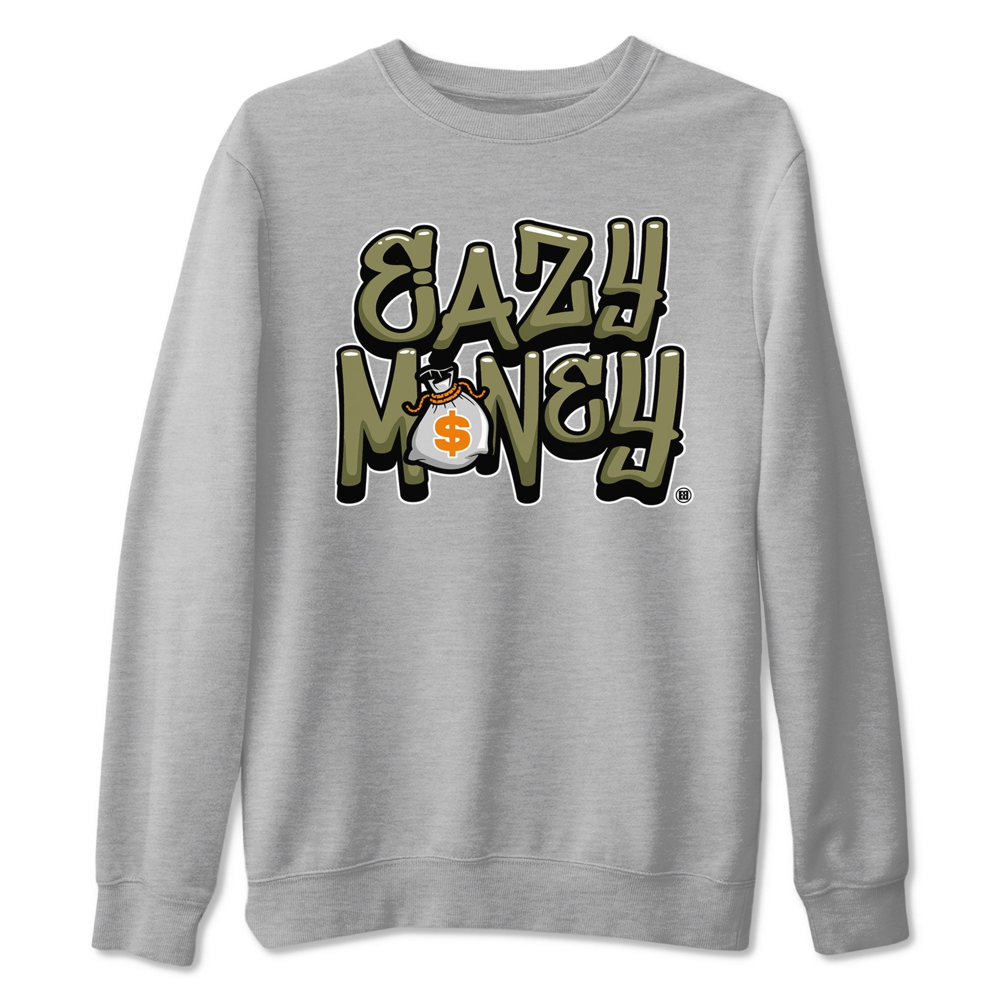 Easy Money snkmatch Tees - Air Jordan 5 Olive
