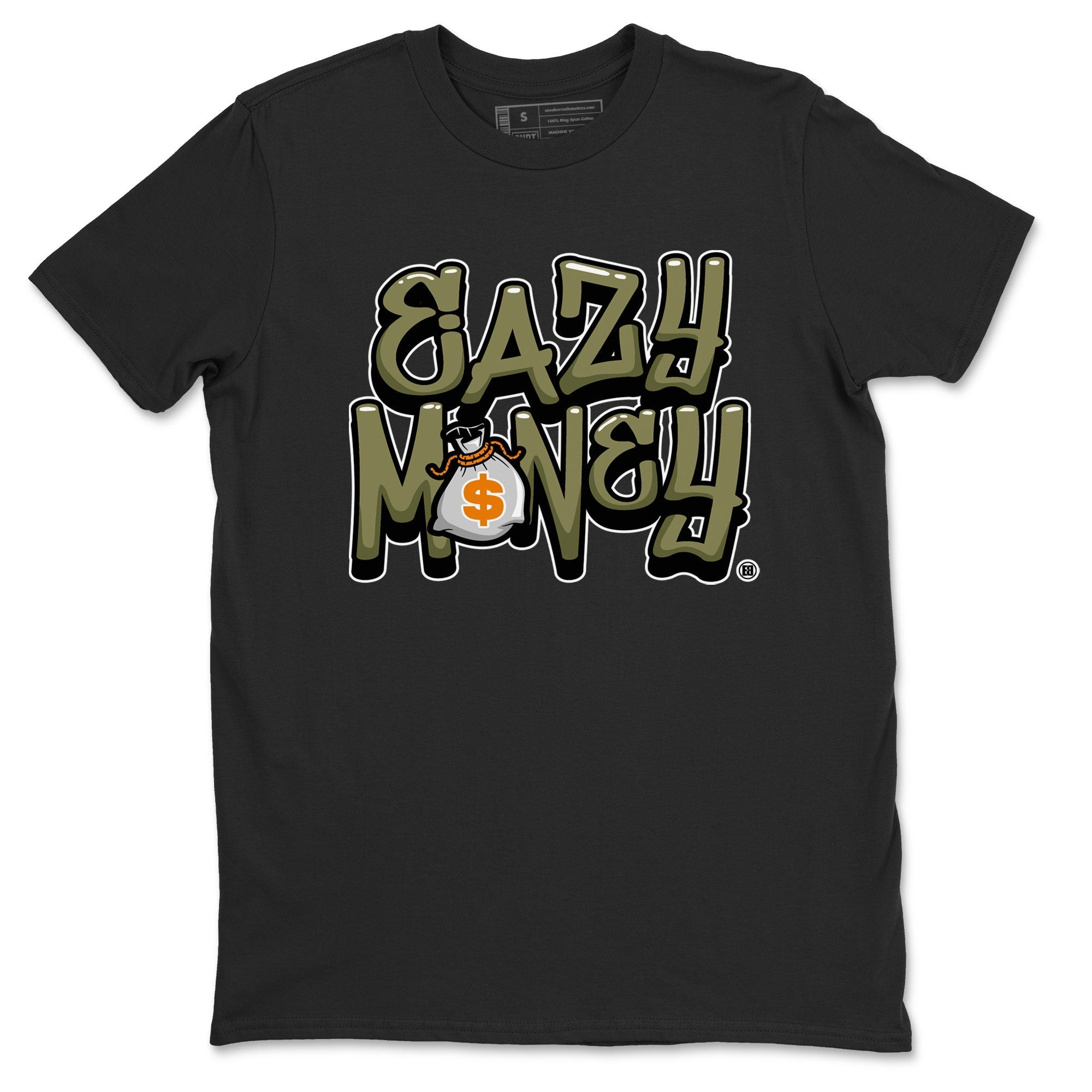 Easy Money snkmatch Tees - Air Jordan 5 Olive
