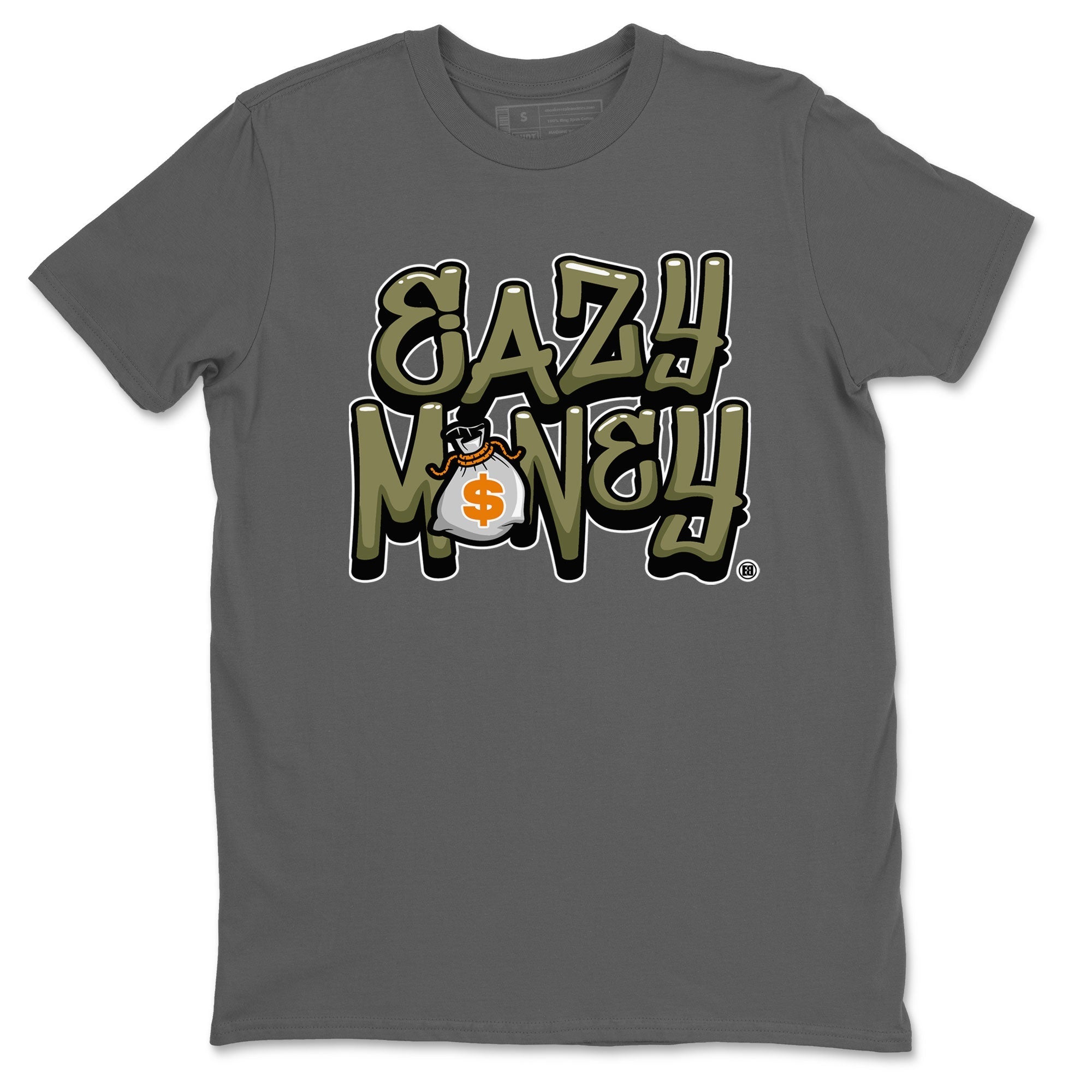Easy Money snkmatch Tees - Air Jordan 5 Olive