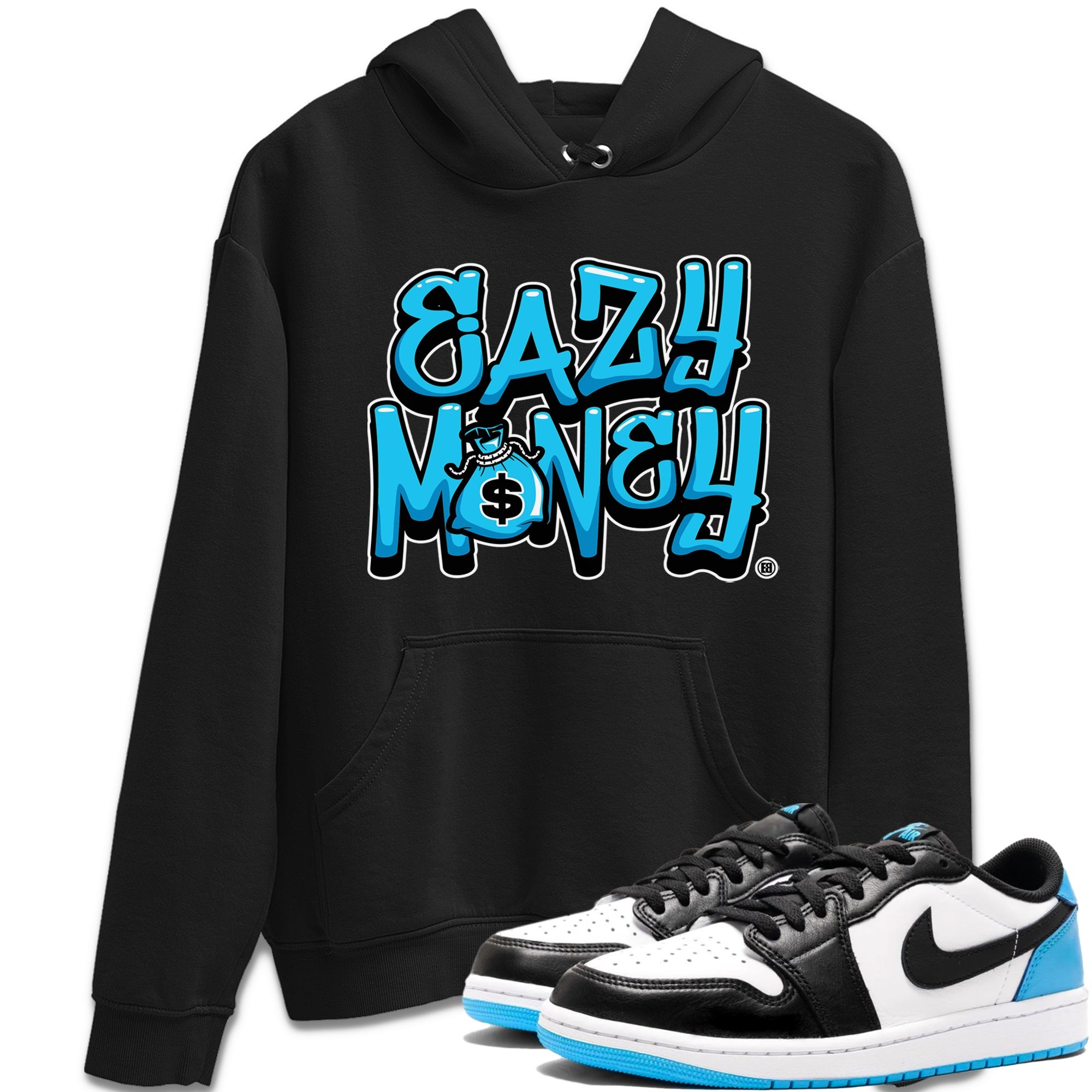 Easy Money Unisex Tops - Air Jordan 1 Powder Blue