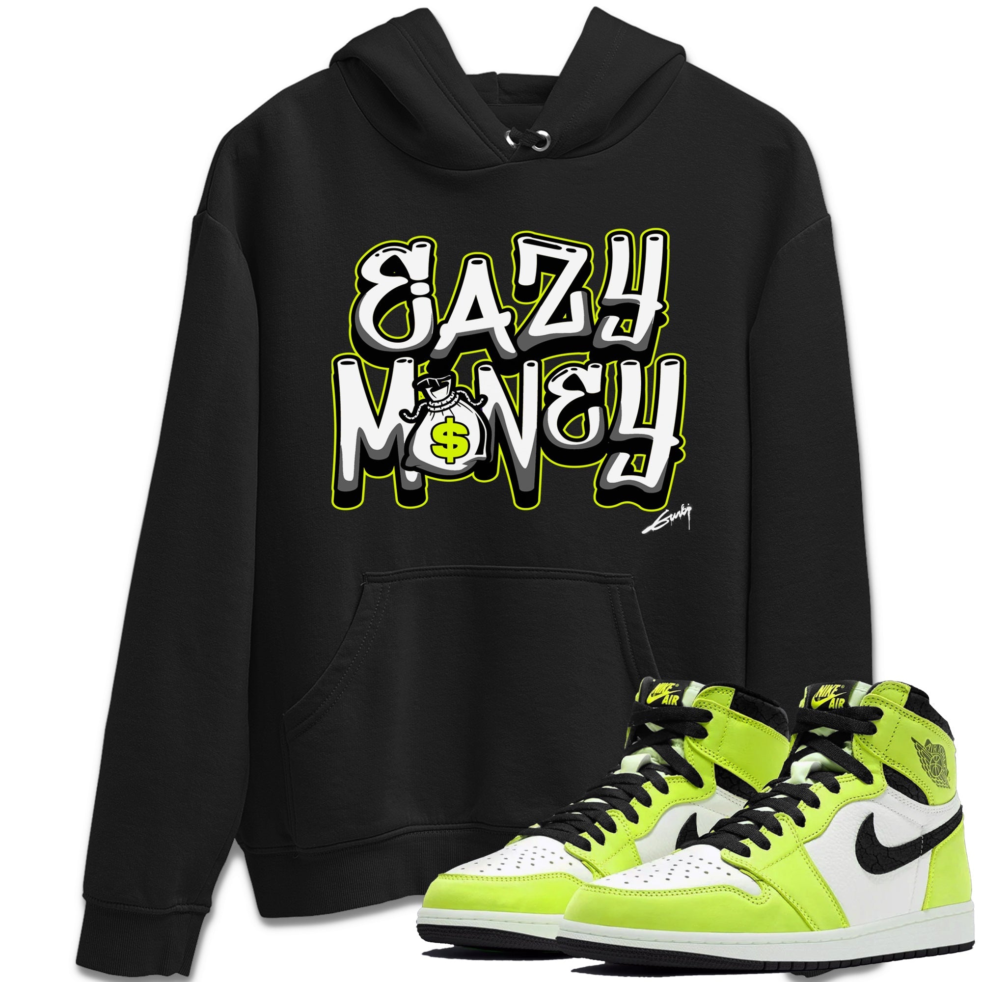 Easy Money Unisex Tops - Air Jordan 1 Visionaire