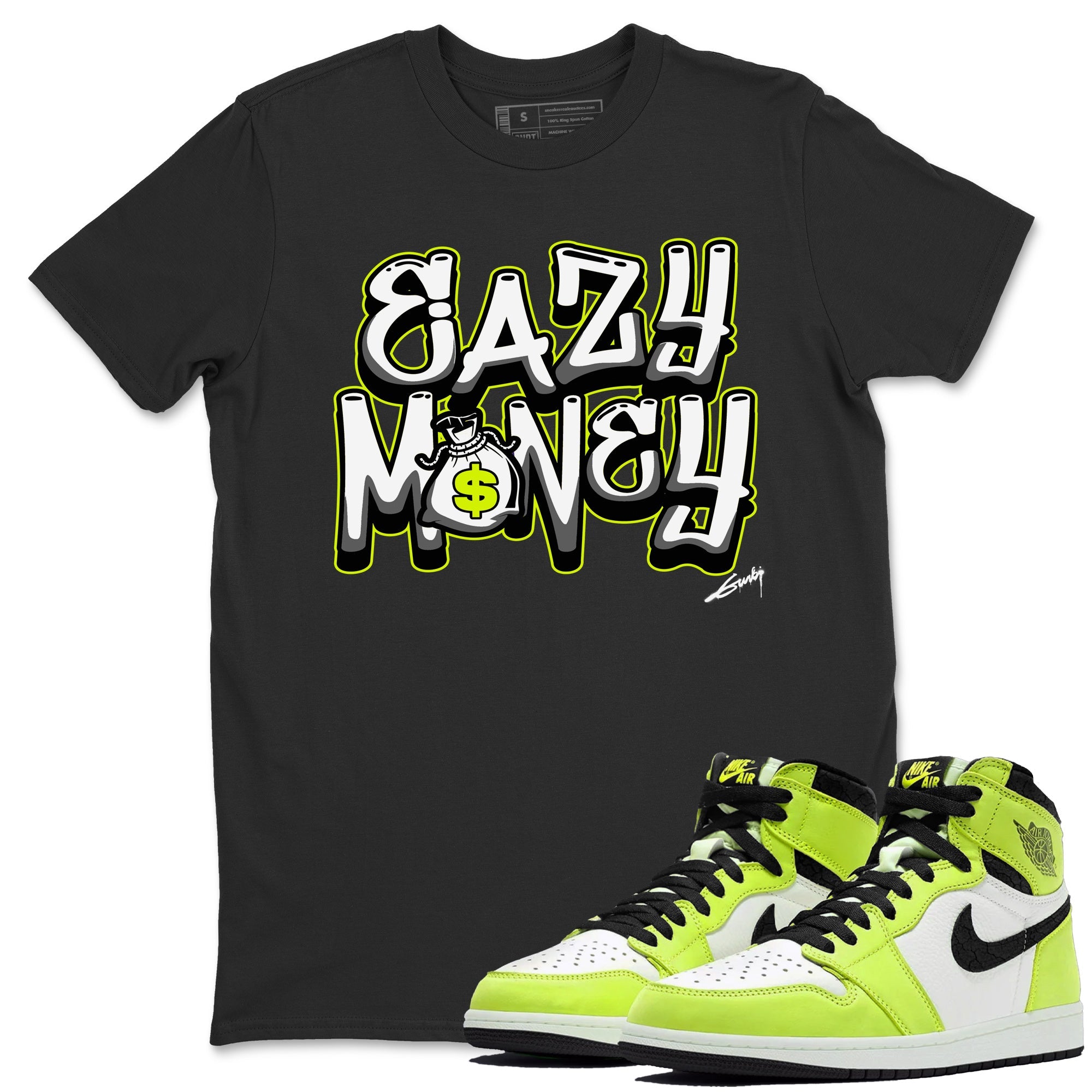 Easy Money Unisex Tops - Air Jordan 1 Visionaire