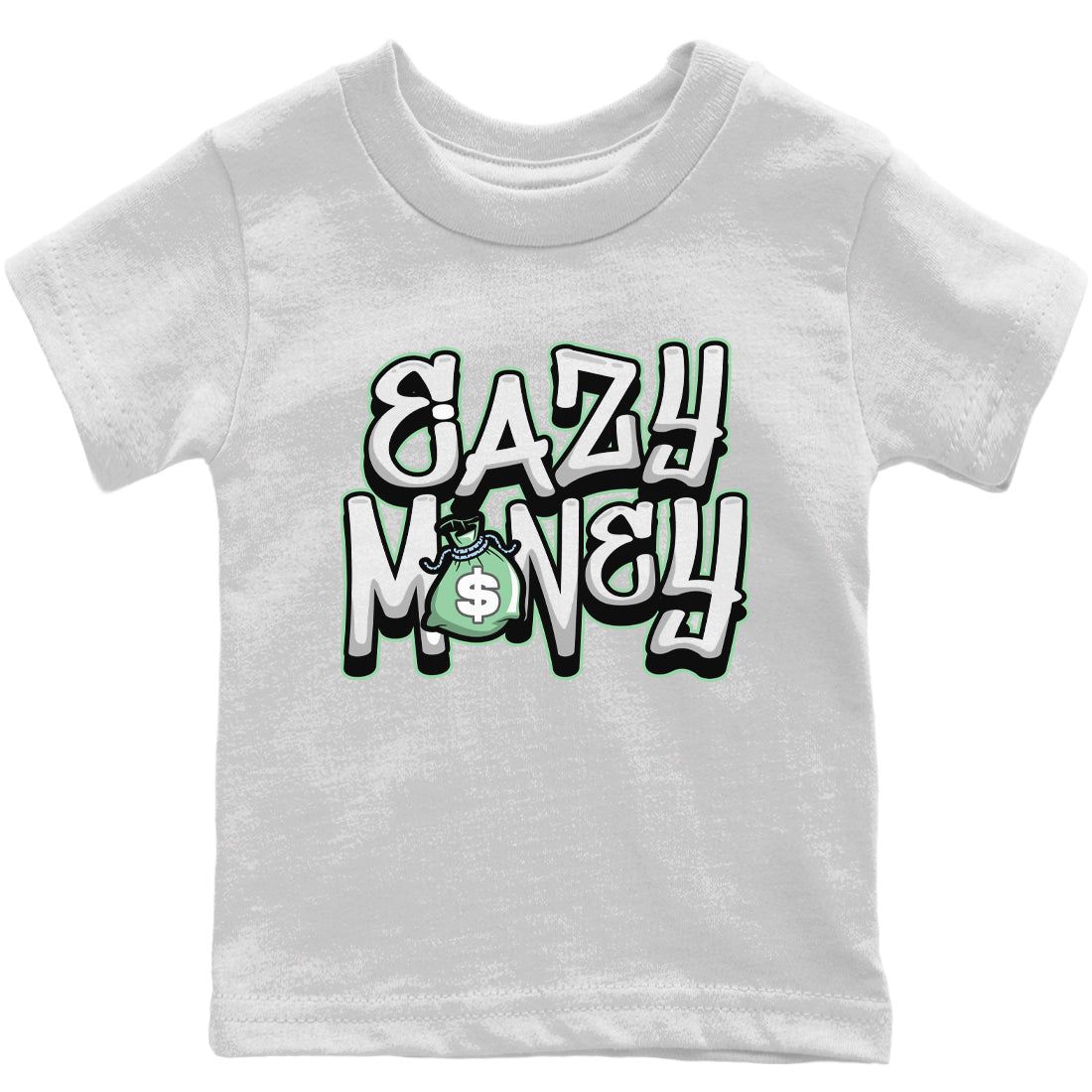 Easy Money Kids Tops - Air Jordan 6 Mint Foam
