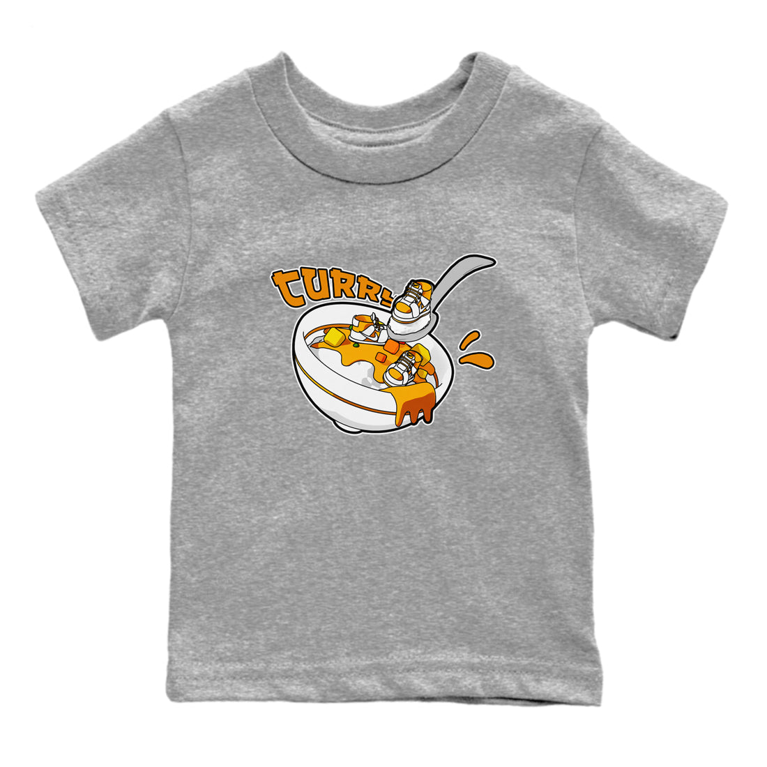 Eat Curry snkmatch Tees Kids - Dunk Dark Curry