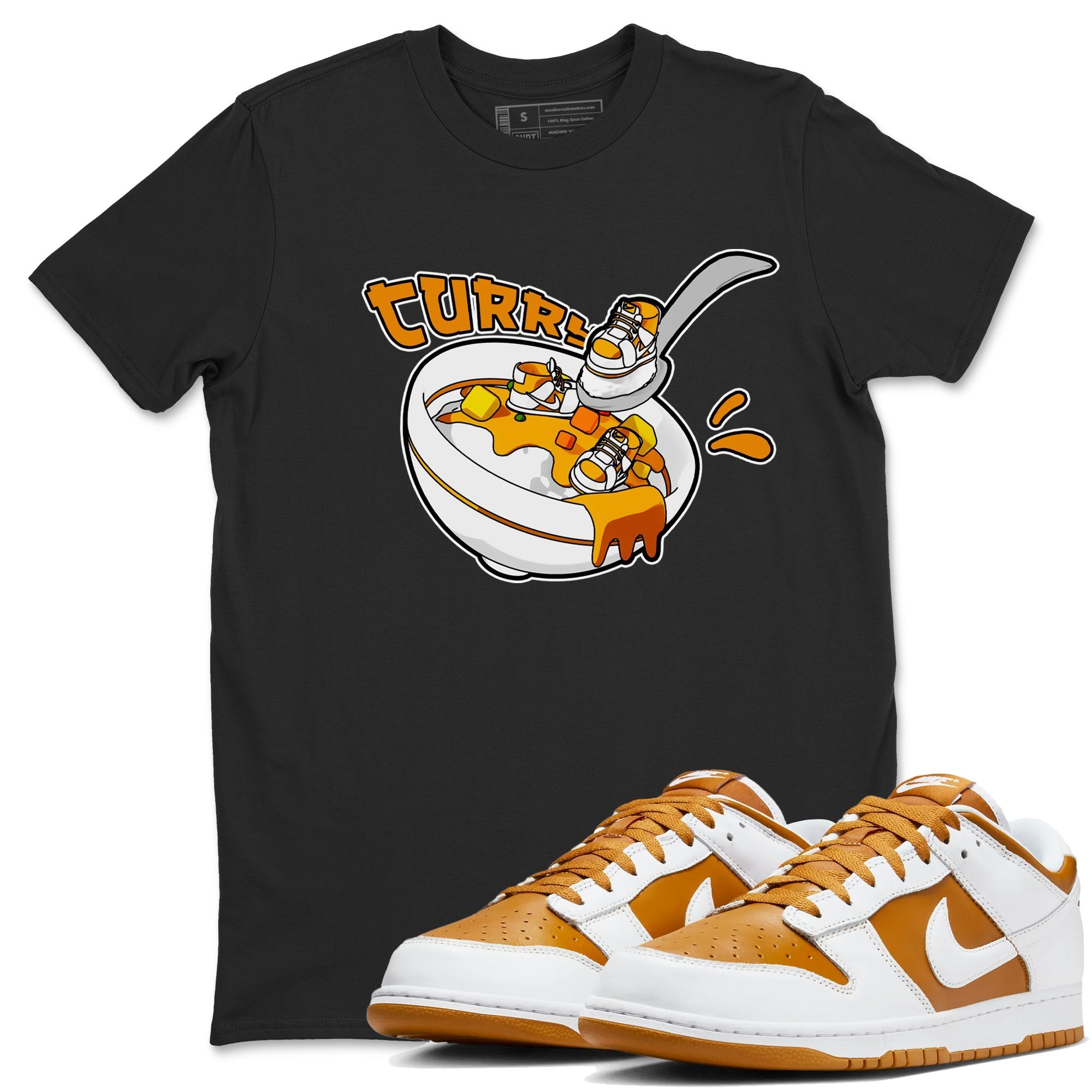 Eat Curry snkmatch Tees - Dunk Dark Curry