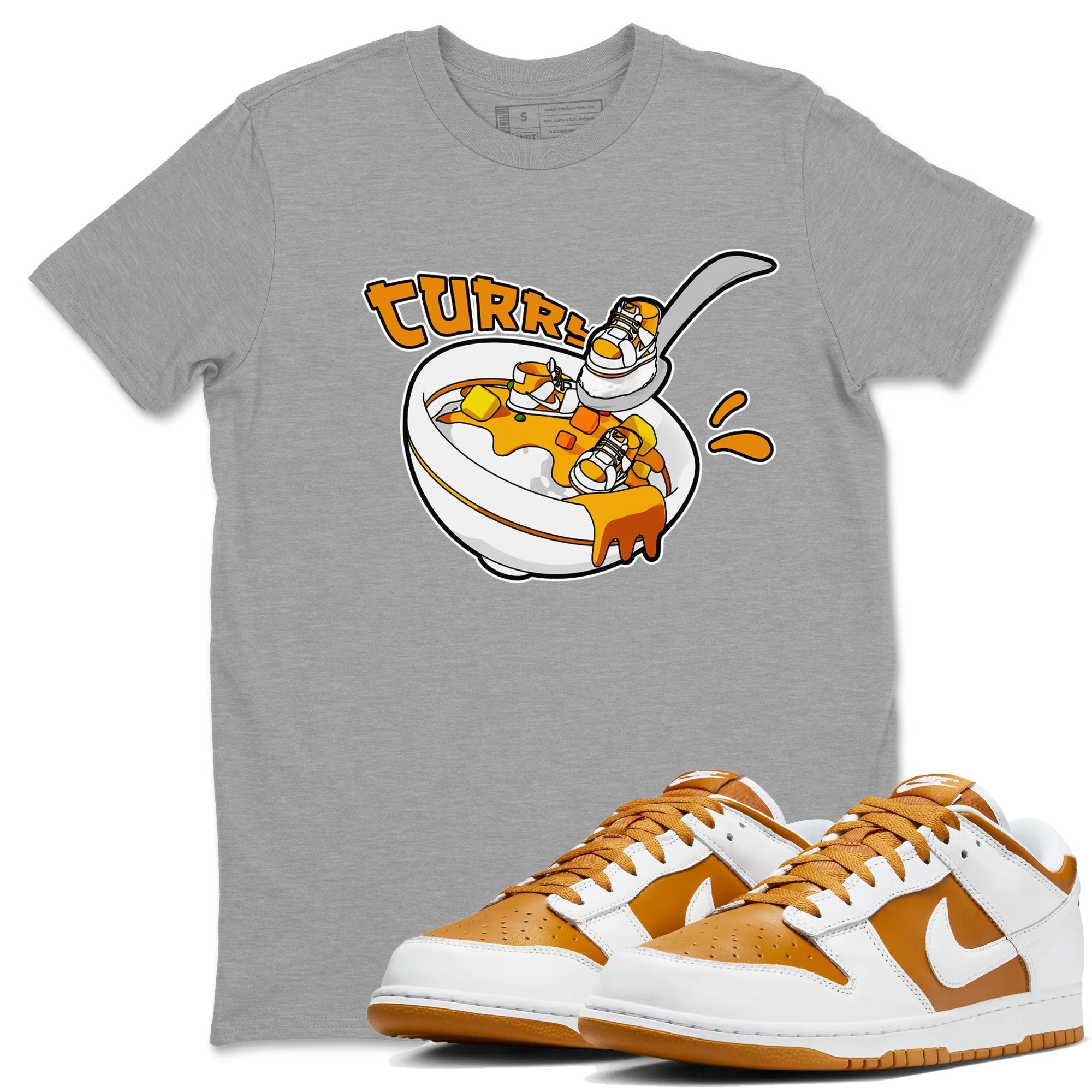Eat Curry snkmatch Tees - Dunk Dark Curry