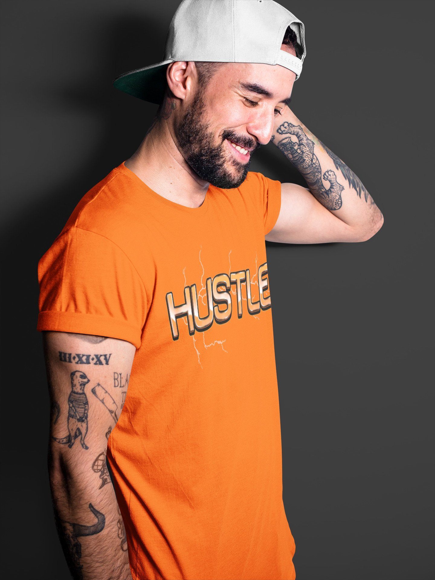 Electric Hustle Unisex Tops - Air Jordan 1 Electro Orange