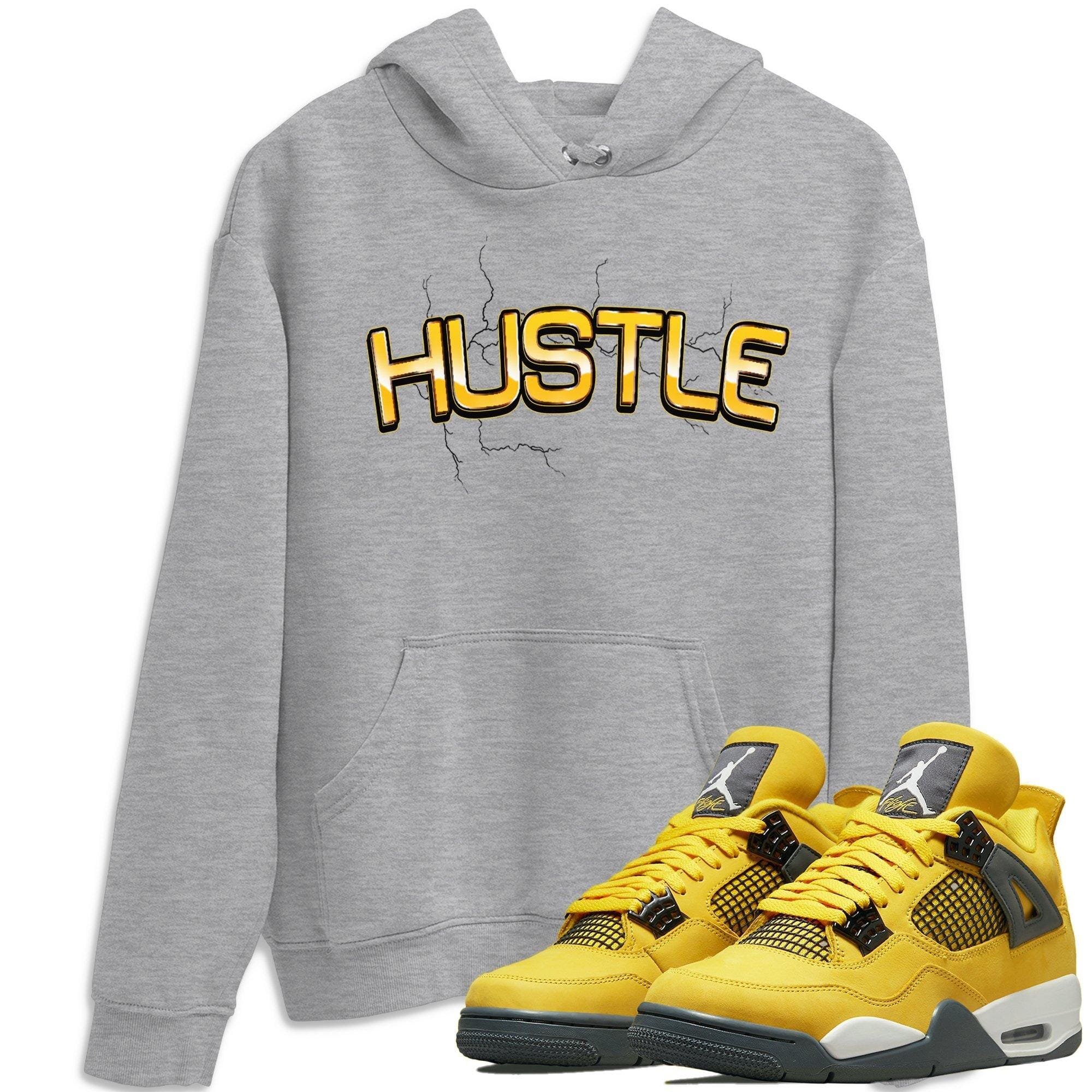 Electric Hustle Unisex Tops - Air Jordan 4 Lightning