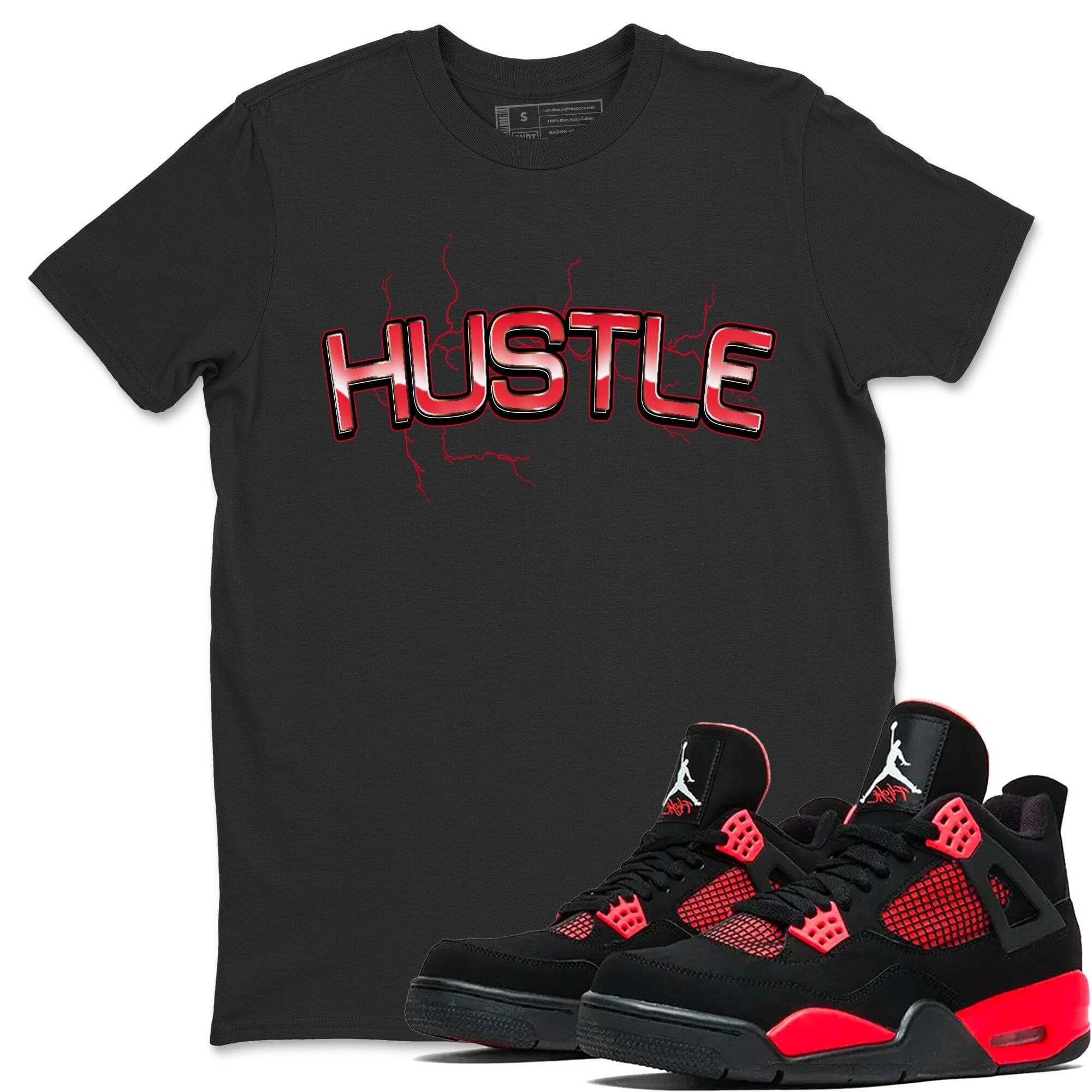 Electric Hustle Unisex Tops - Air Jordan 4 Red Thunder