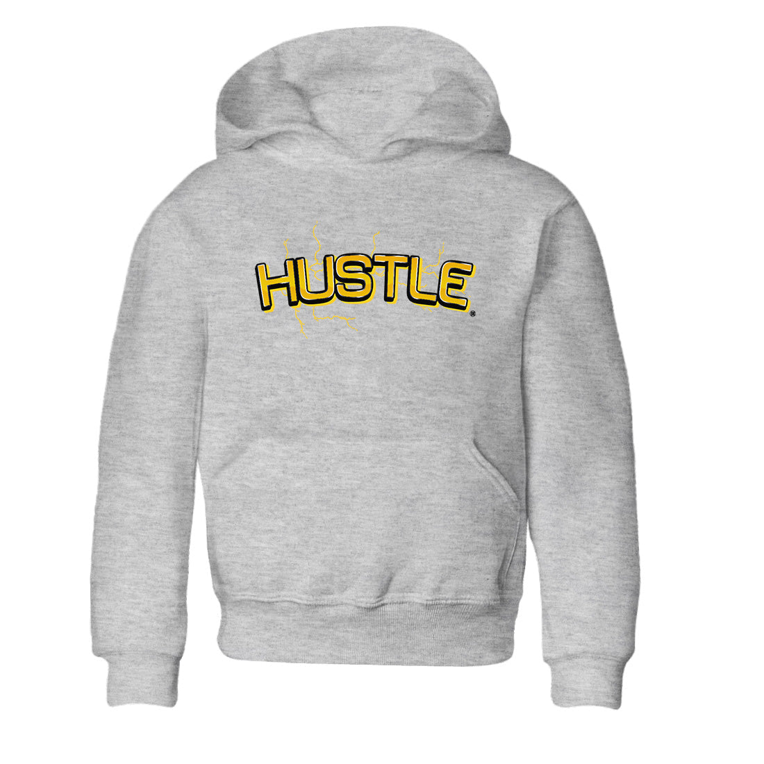 Electric Hustle Kids Tops - Air Jordan 4 Thunder
