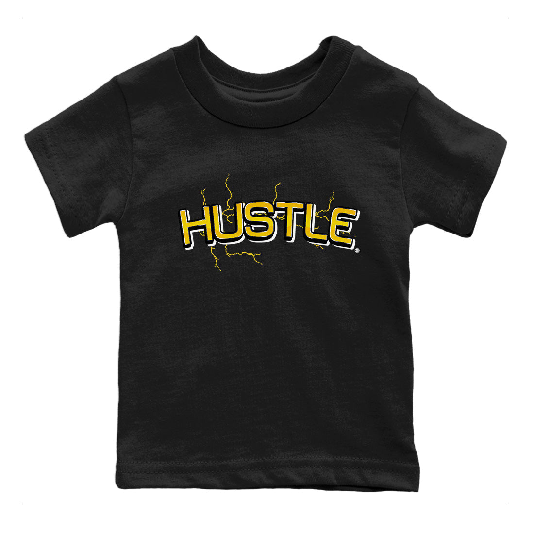 Electric Hustle Kids Tops - Air Jordan 4 Thunder
