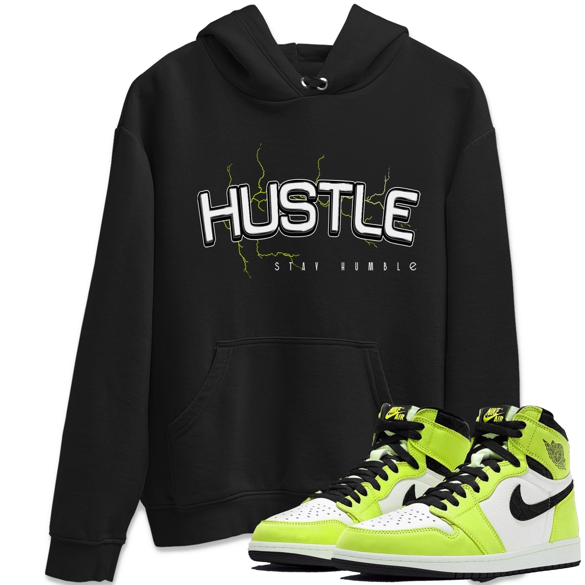 Electric Hustle Unisex Tops - Air Jordan 1 Visionaire