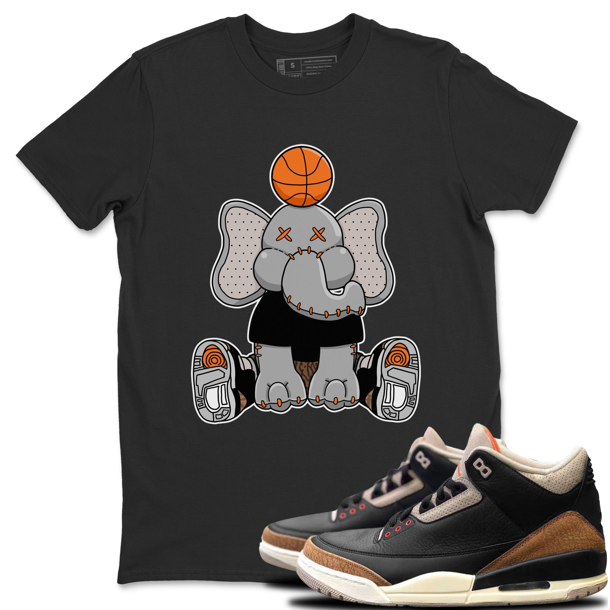 Elephant Doll Unisex Tops - Air Jordan 3 Desert Elephant