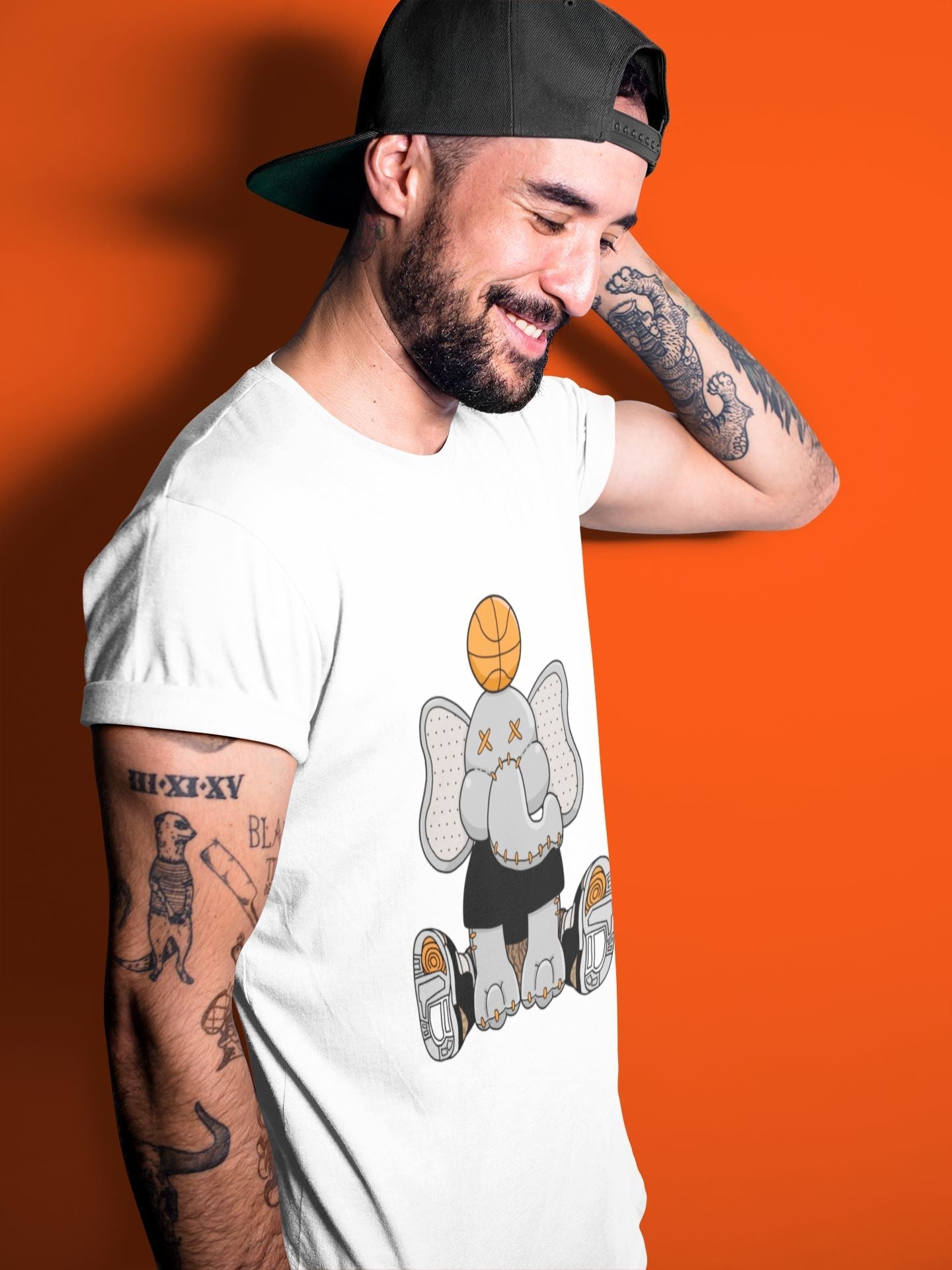 Elephant Doll Unisex Tops - Air Jordan 3 Desert Elephant