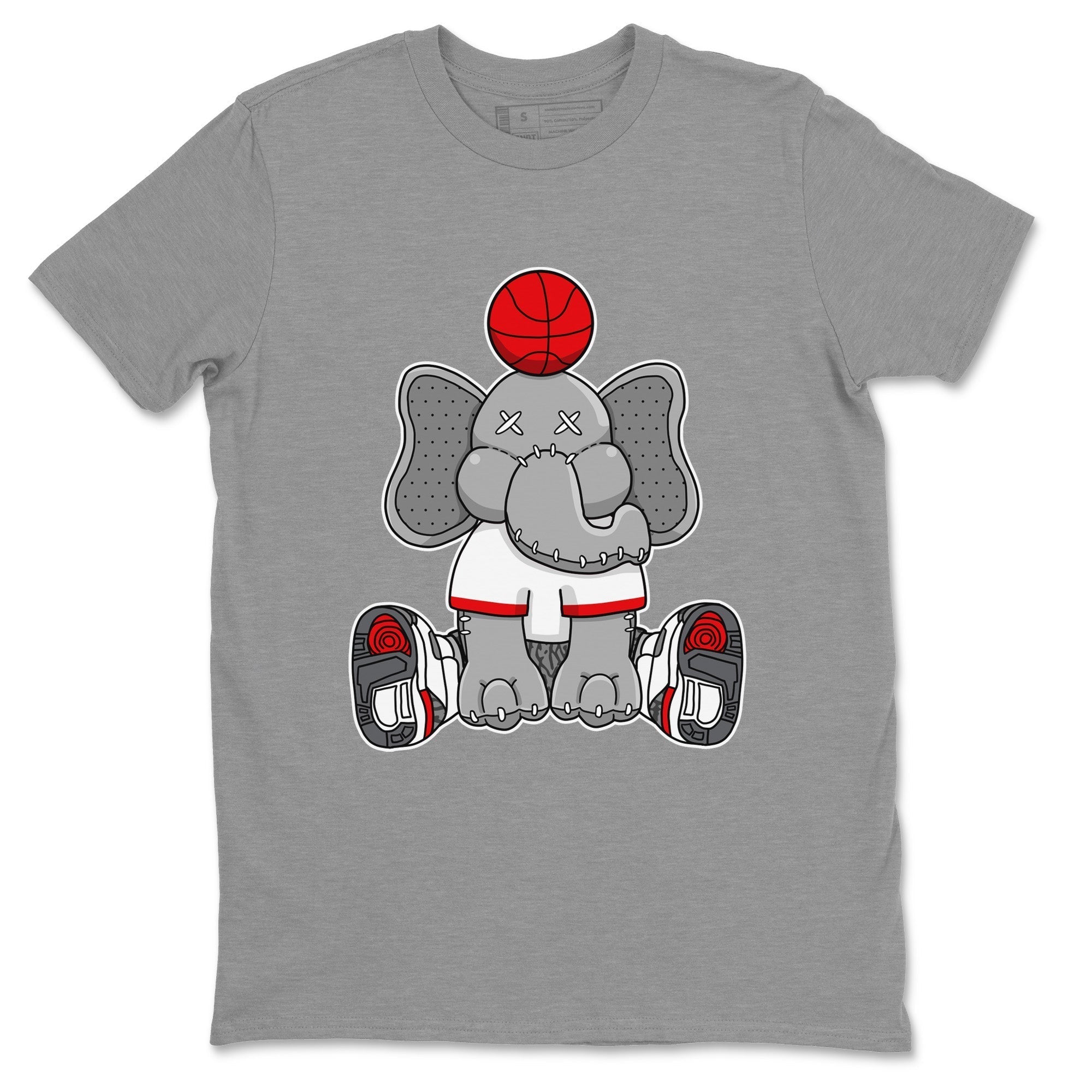 Elephant Doll Unisex Tops - Air Jordan 3 Fire Red