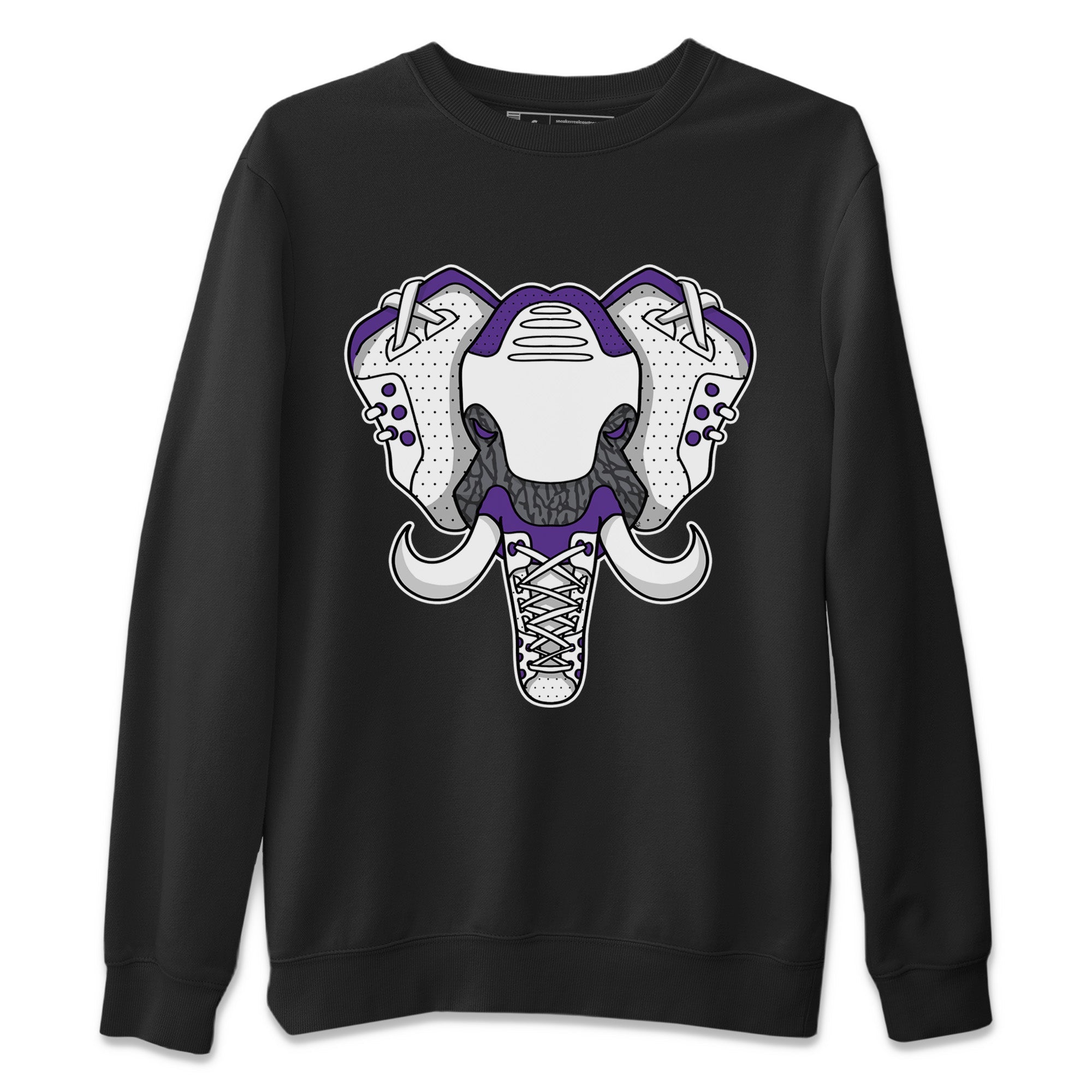 Elephant Symbol Unisex Tops - Air Jordan 3 Dark Iris