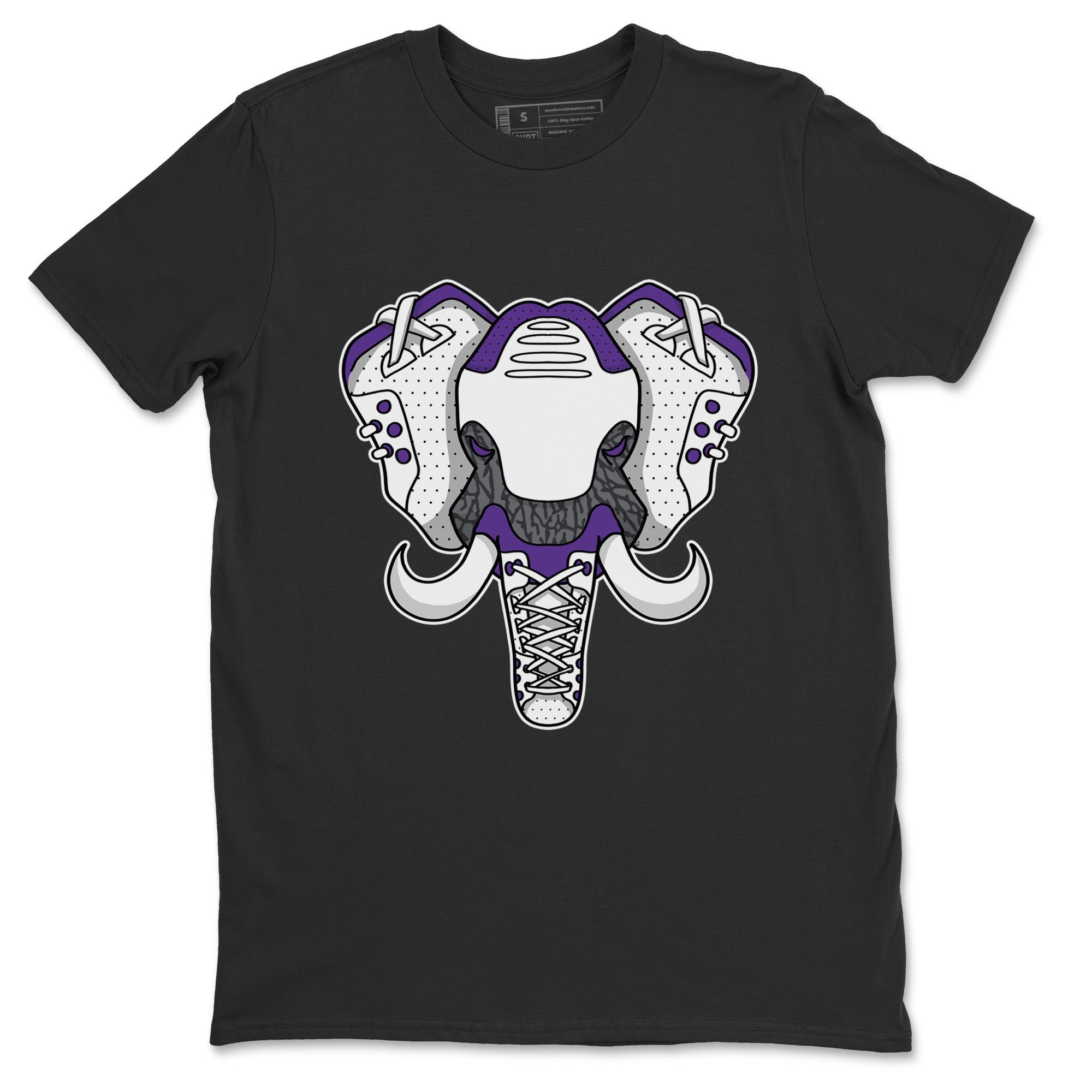 Elephant Symbol Unisex Tops - Air Jordan 3 Dark Iris