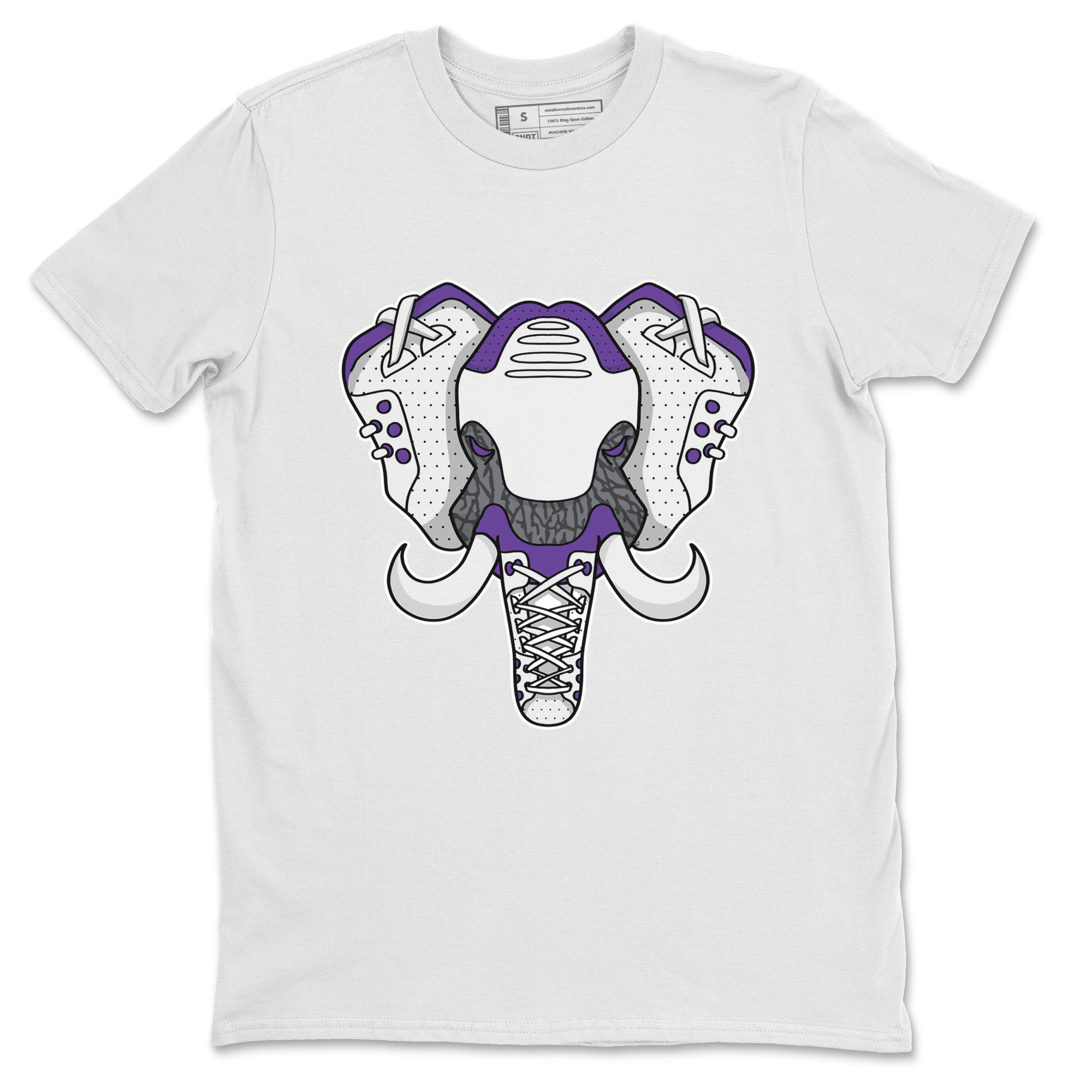 Elephant Symbol Unisex Tops - Air Jordan 3 Dark Iris