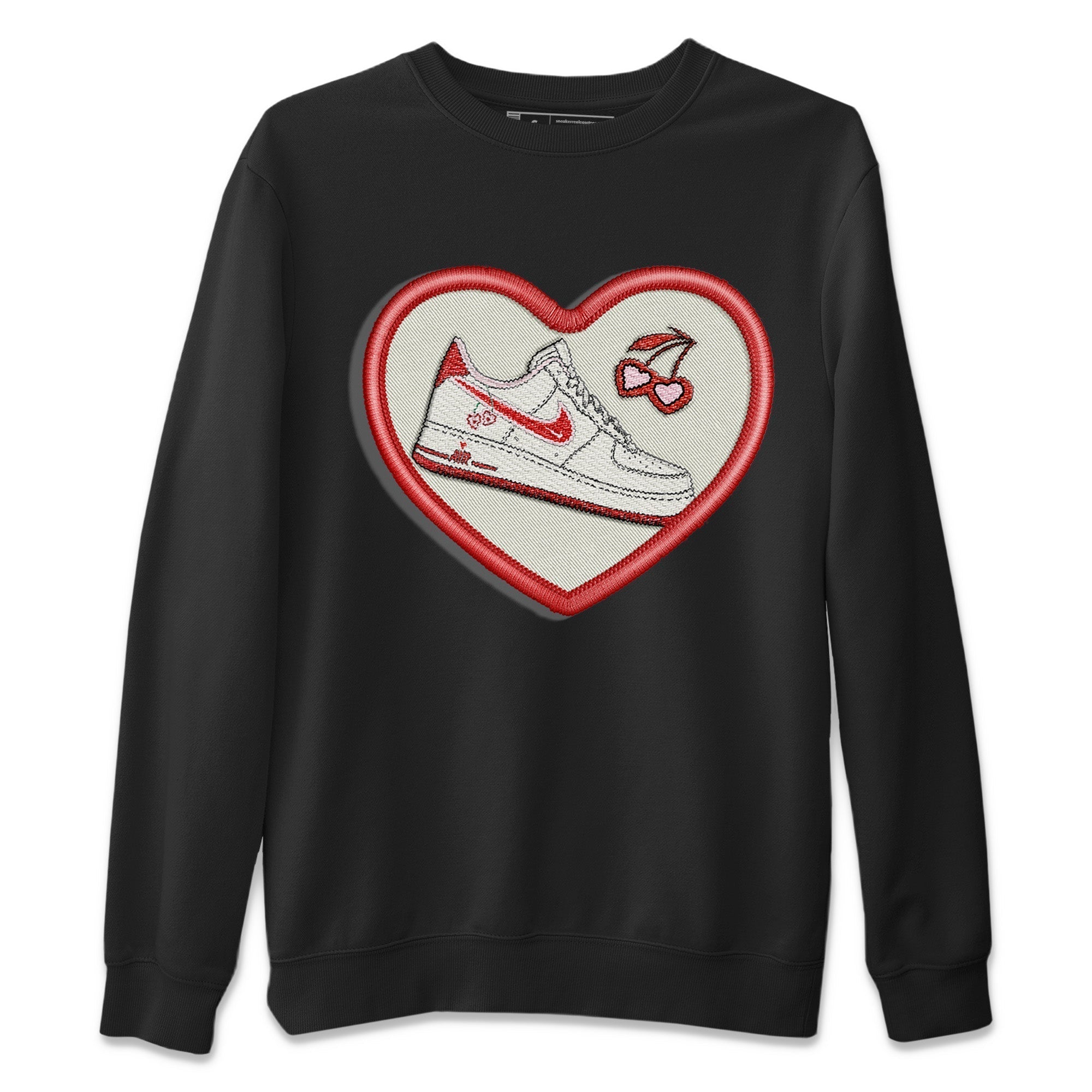 Embroidery Patch Unisex Tops - Air Force 1 Valentines Day