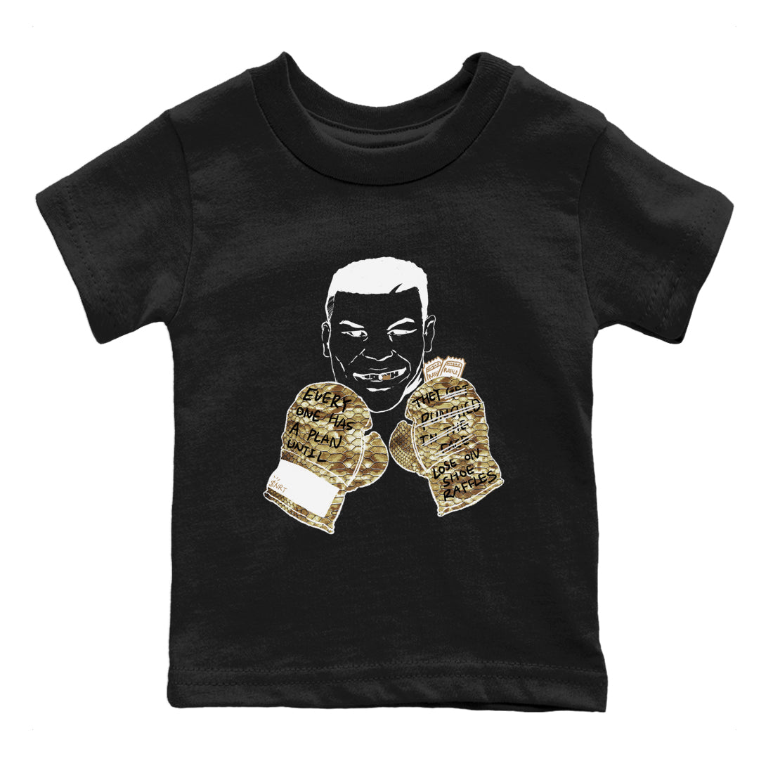 Everyone Has A Plan snkmatch Tees Kids - Air Force 1 Ivory Snake
