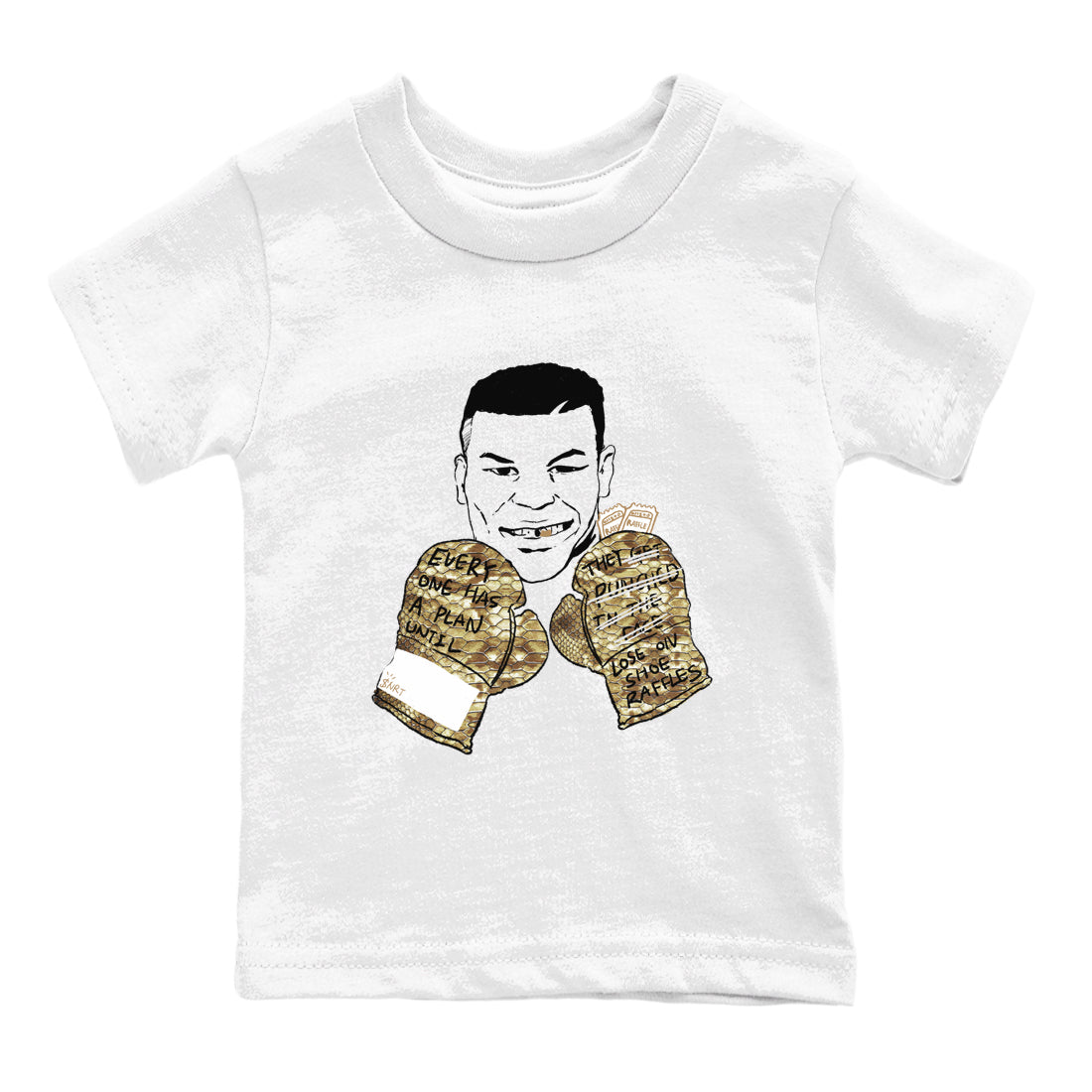 Everyone Has A Plan snkmatch Tees Kids - Air Force 1 Ivory Snake
