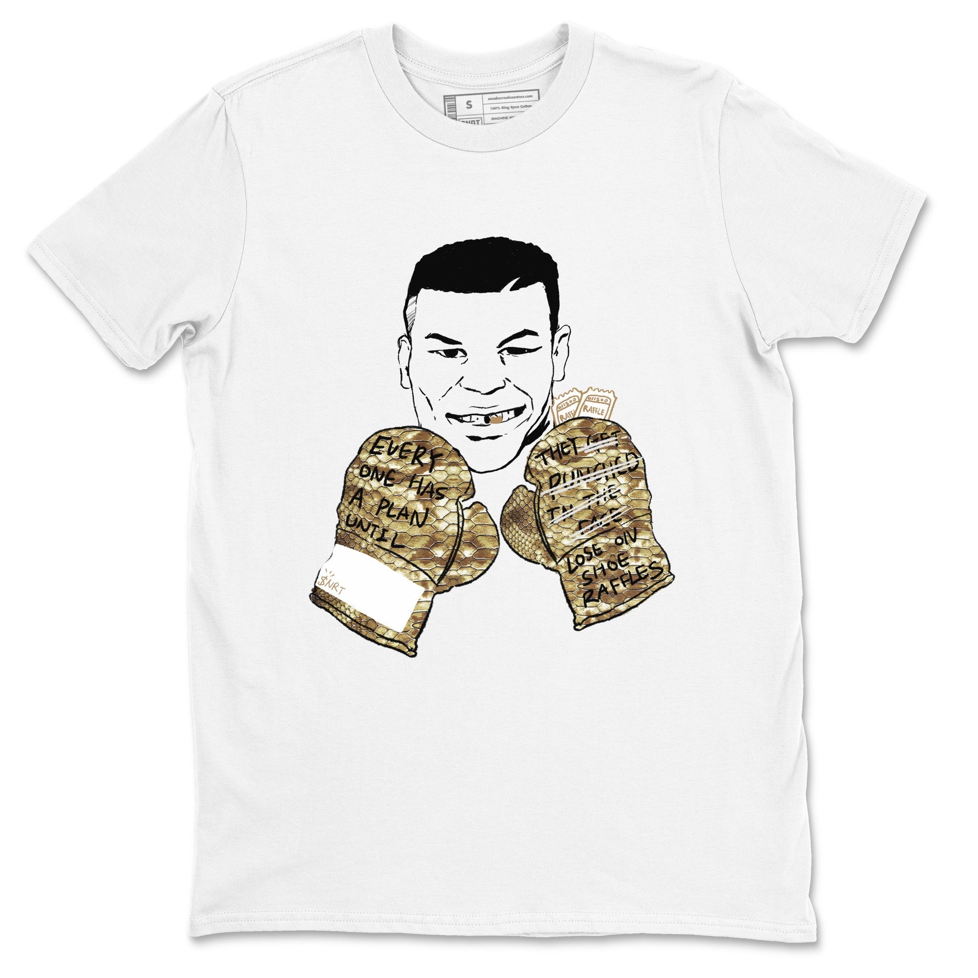 Everyone Has A Plan snkmatch Tees - Air Force 1 Ivory Snake