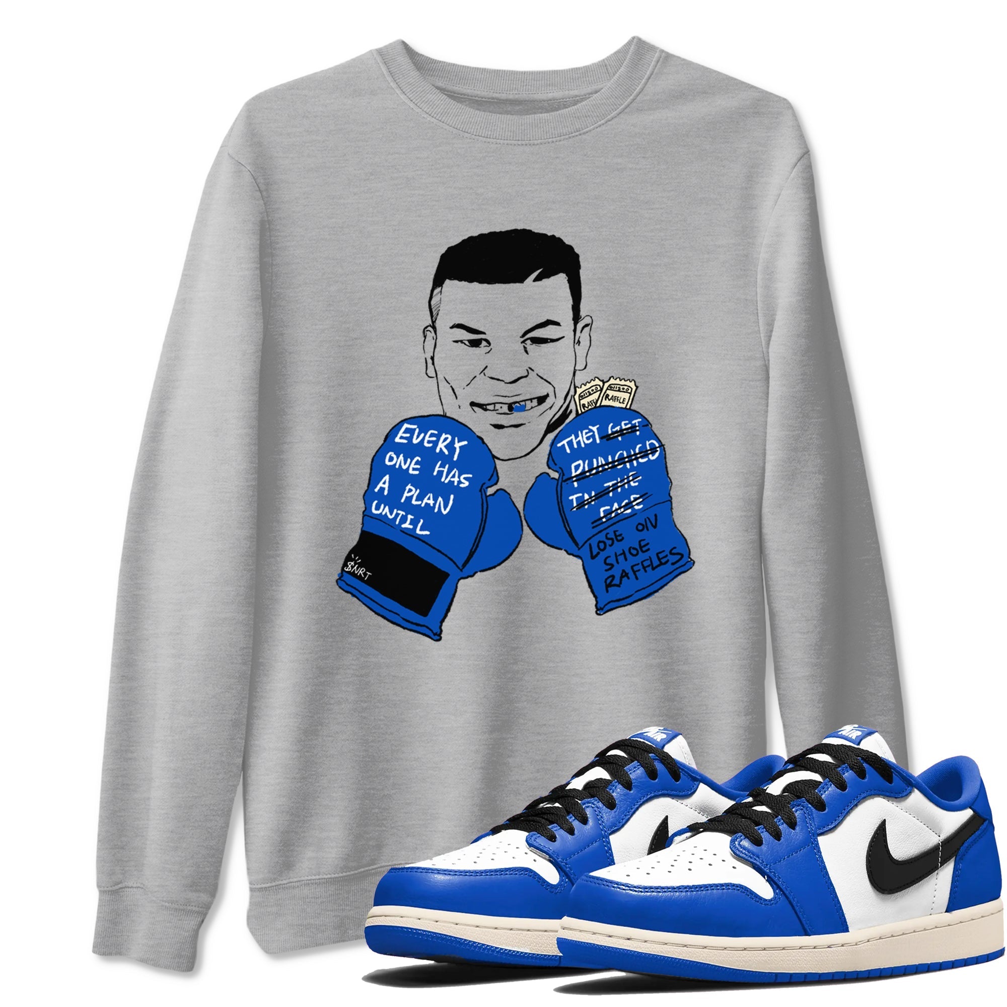 Everyone Has A Plan snkmatch Tees - Air Jordan 1 Game Royal