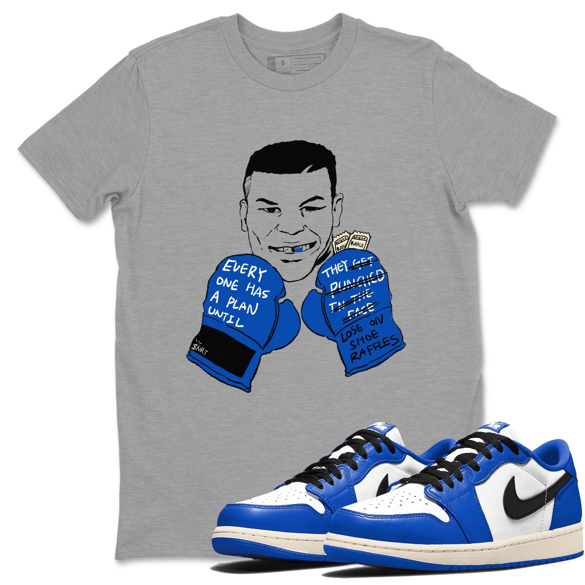 Everyone Has A Plan snkmatch Tees - Air Jordan 1 Game Royal