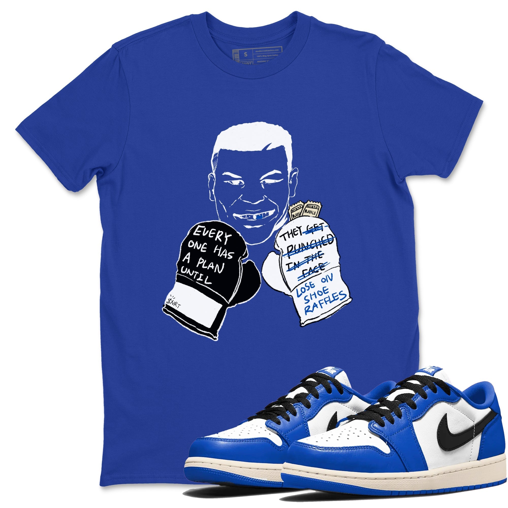 Everyone Has A Plan snkmatch Tees - Air Jordan 1 Game Royal