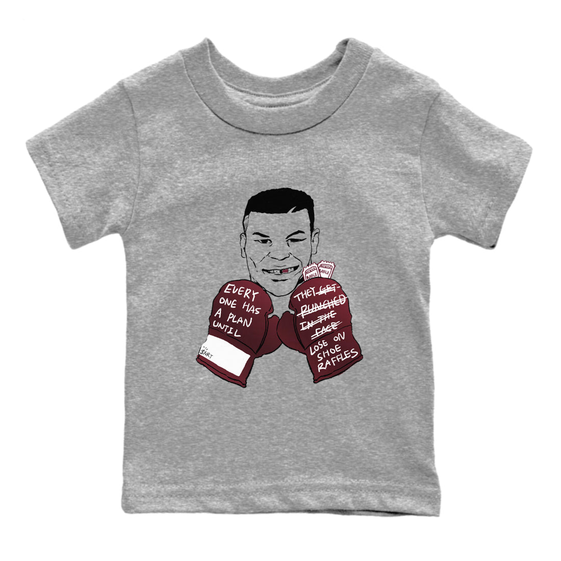 Everyone Has A Plan snkmatch Tees Kids - Air Jordan 1 Metallic Burgundy