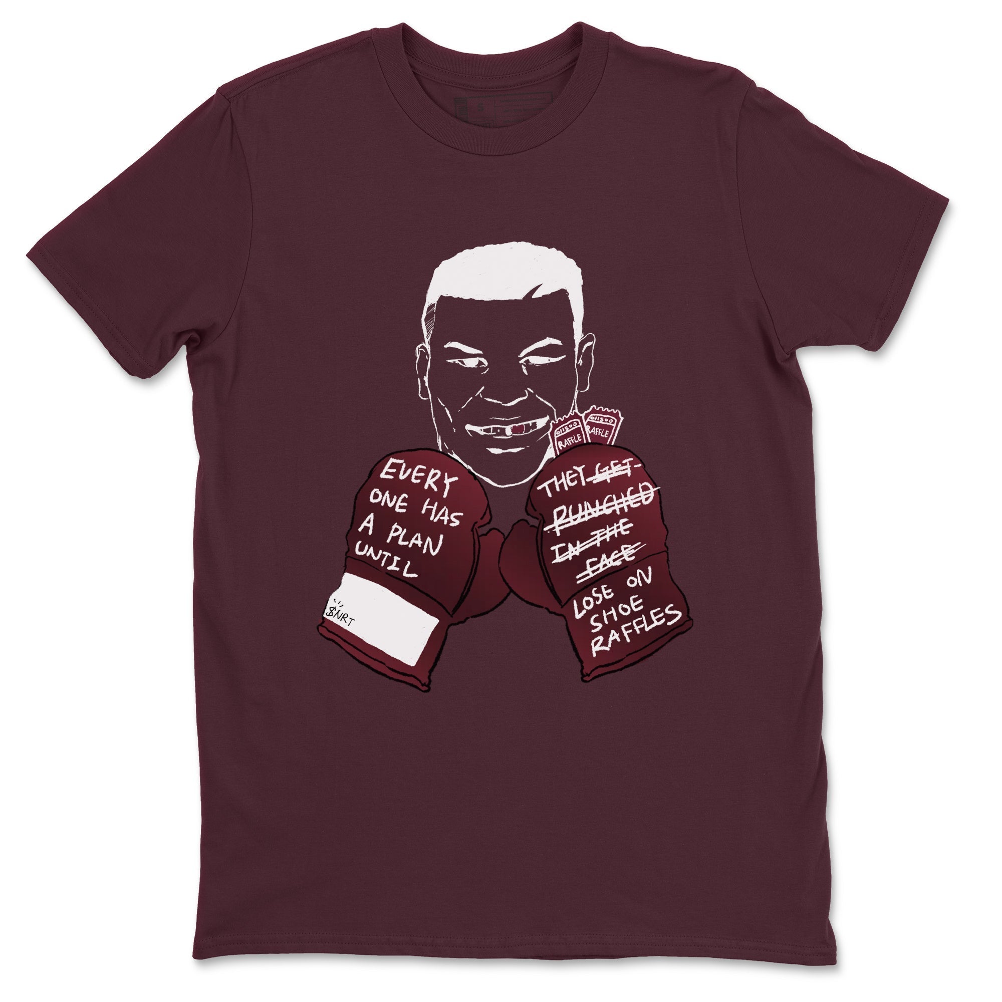 Everyone Has A Plan snkmatch Tees - Air Jordan 1 Metallic Burgundy