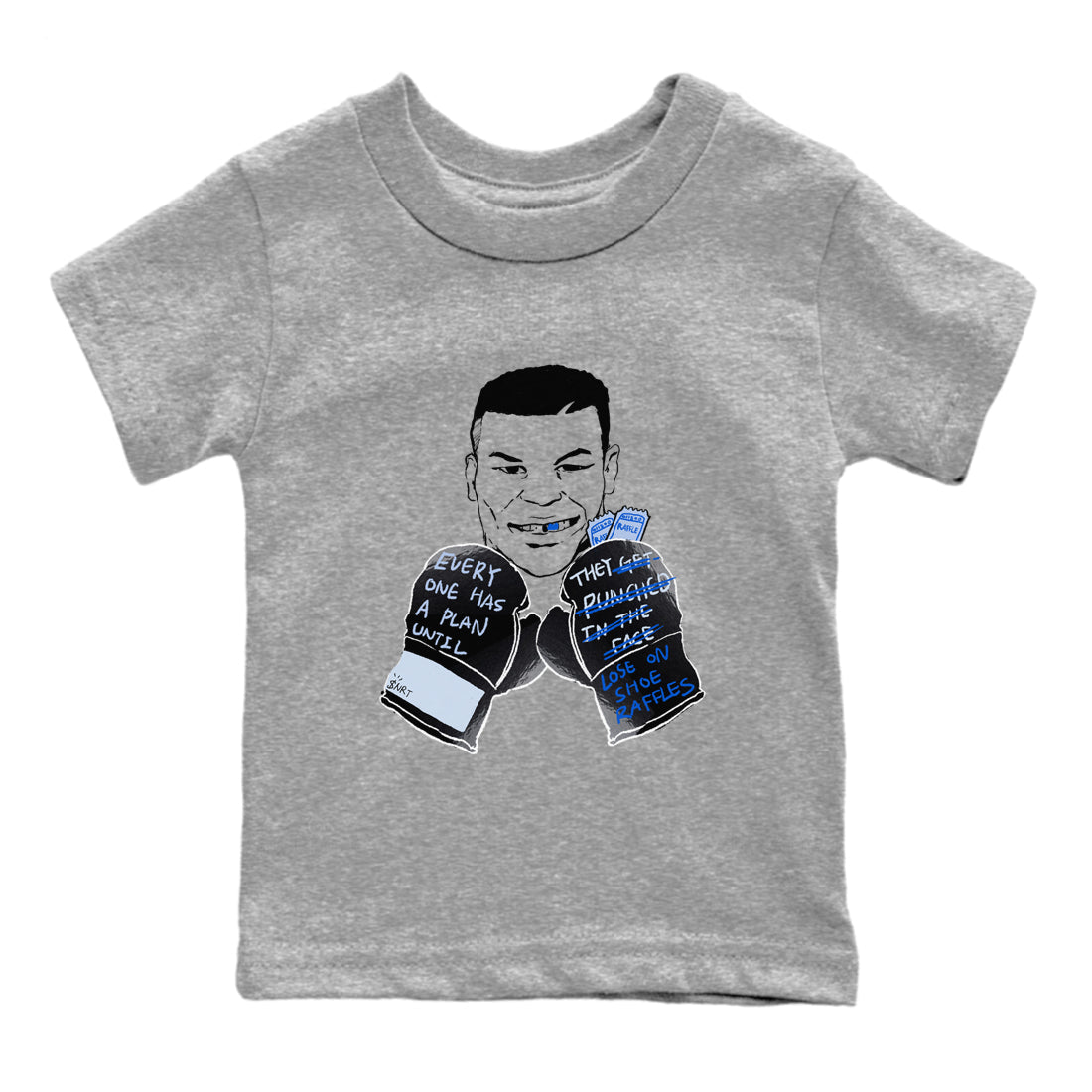 Everyone Has A Plan snkmatch Tees Kids - Air Jordan 11 Black and Varsity Royal