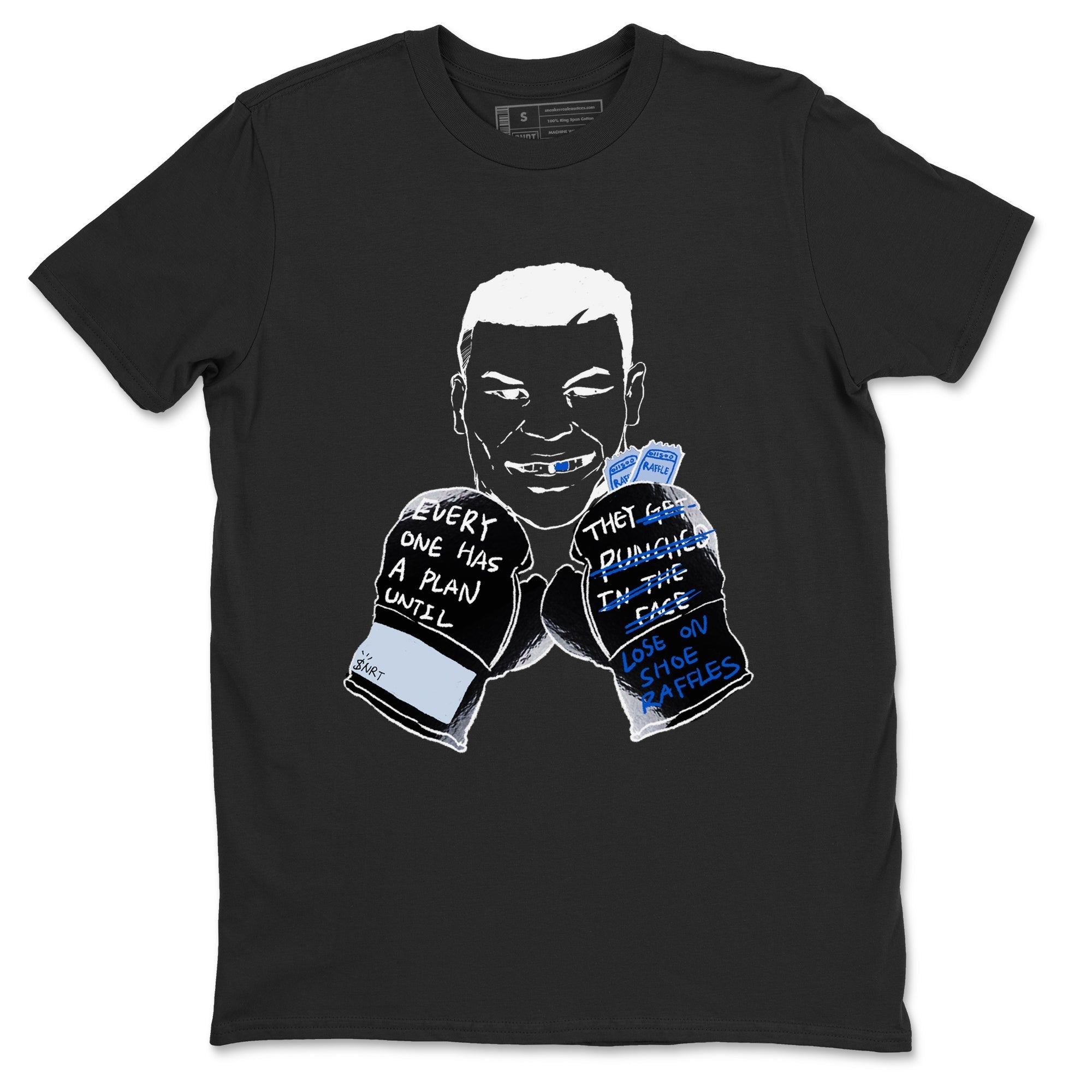 Everyone Has A Plan snkmatch Tees - Air Jordan 11 Black and Varsity Royal