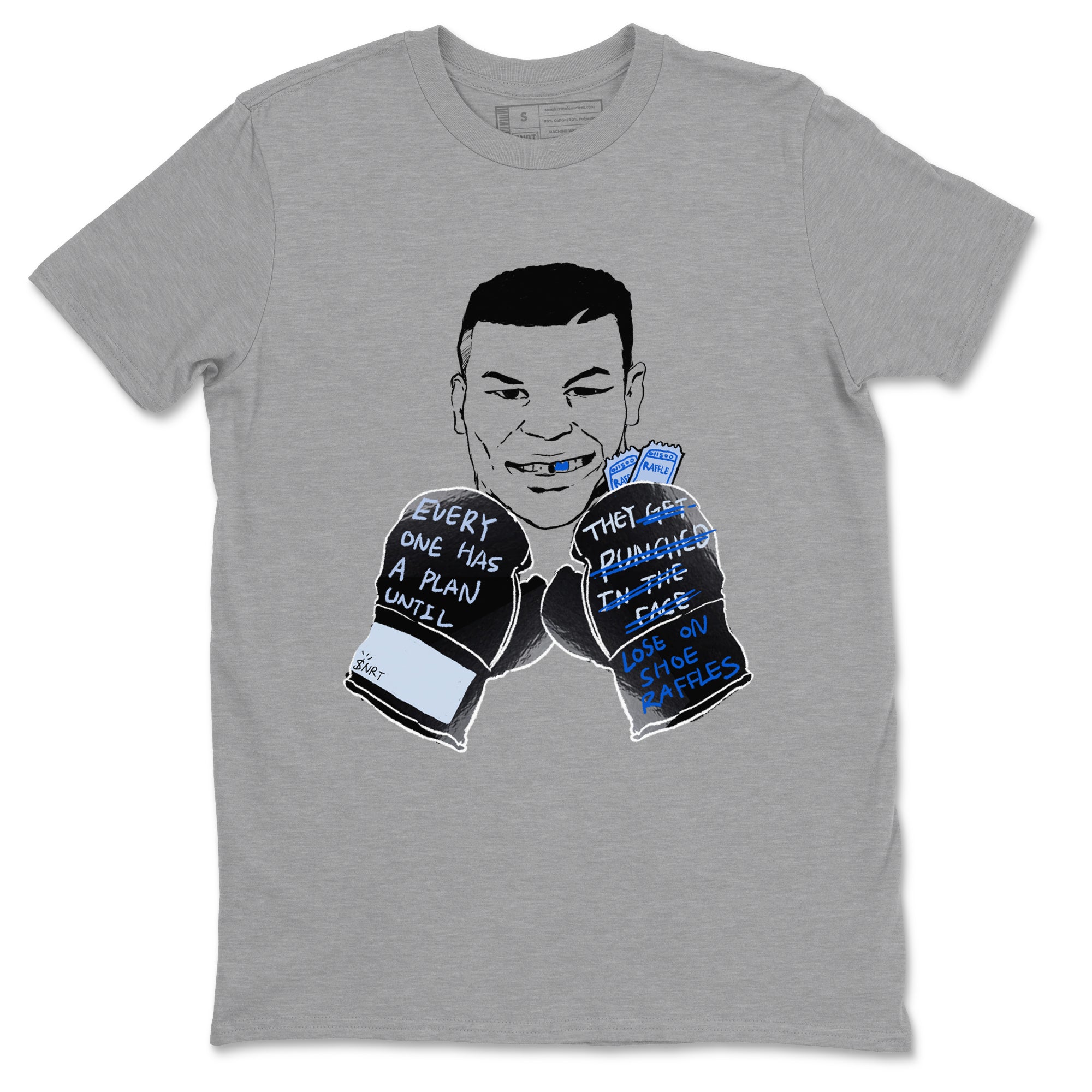 Everyone Has A Plan snkmatch Tees - Air Jordan 11 Black and Varsity Royal