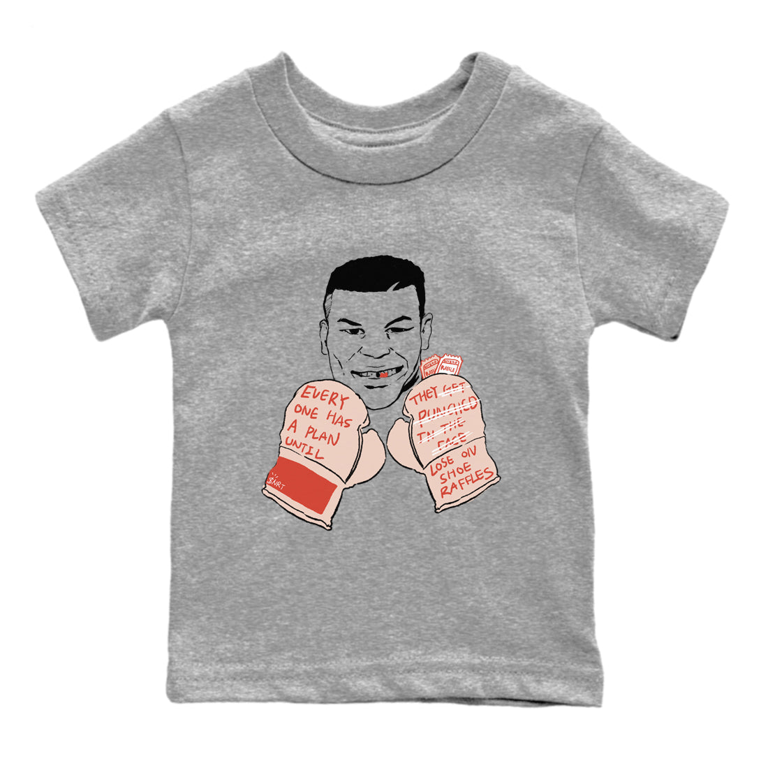 Everyone Has A Plan snkmatch Tees Kids - Air Jordan 13 Dune Red