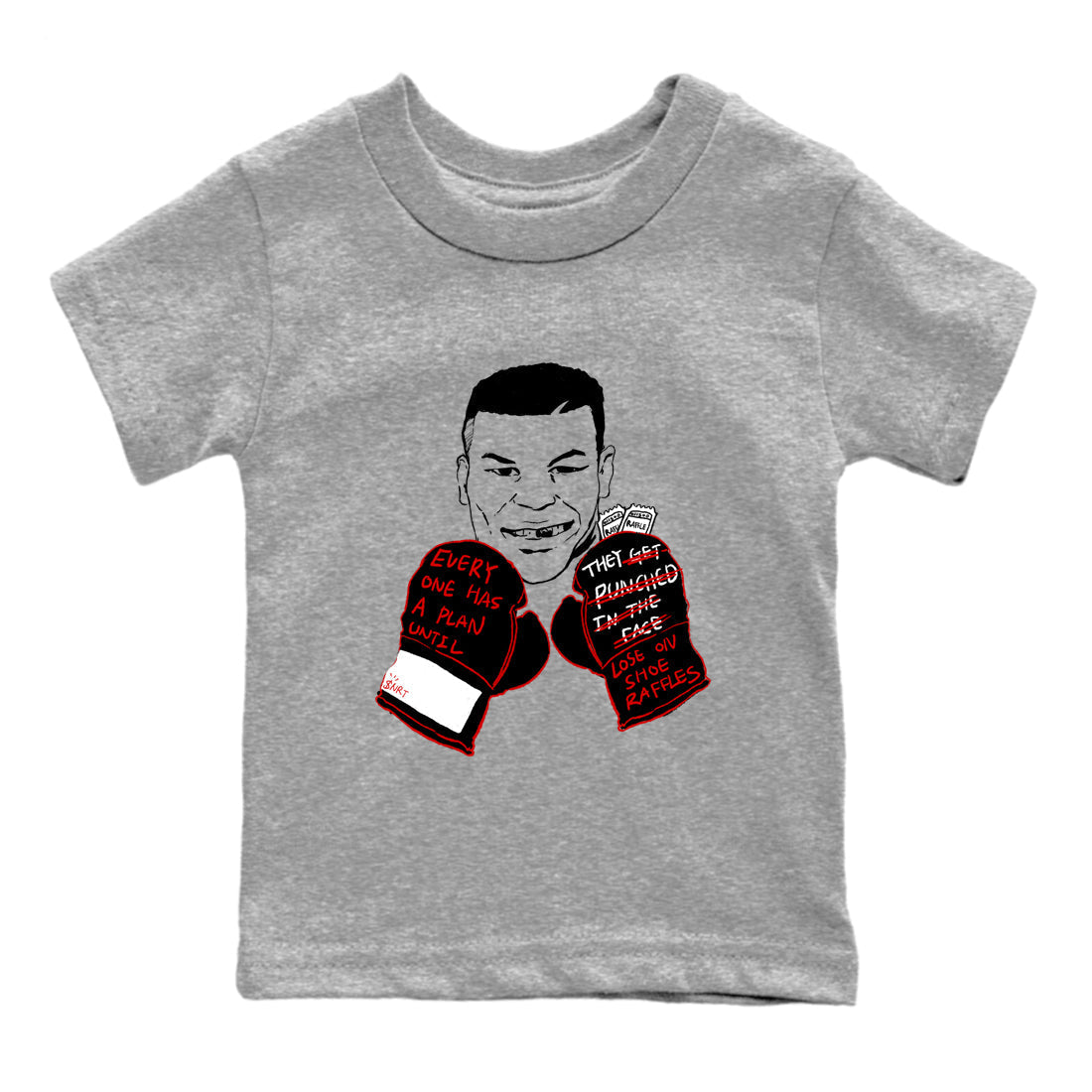 Everyone Has A Plan snkmatch Tees Kids - Air Jordan 14 Black Toe