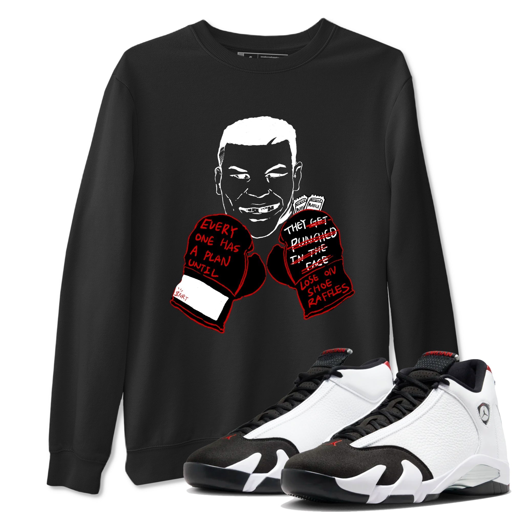 Everyone Has A Plan snkmatch Tees - Air Jordan 14 Black Toe