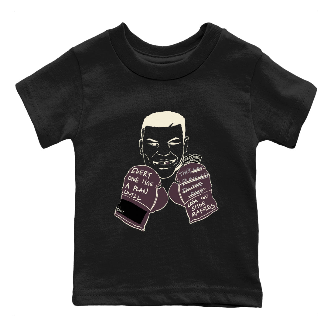 Everyone Has A Plan snkmatch Tees Kids - Air Jordan 3 A Ma Maniere x Black