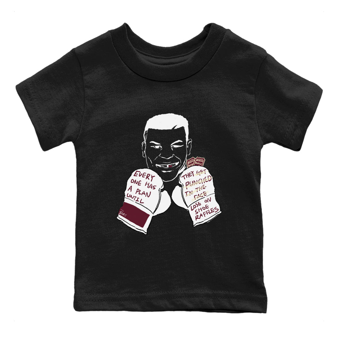 Everyone Has A Plan snkmatch Tees Kids - Air Jordan 3 A Ma Maniere x Burgundy Crush