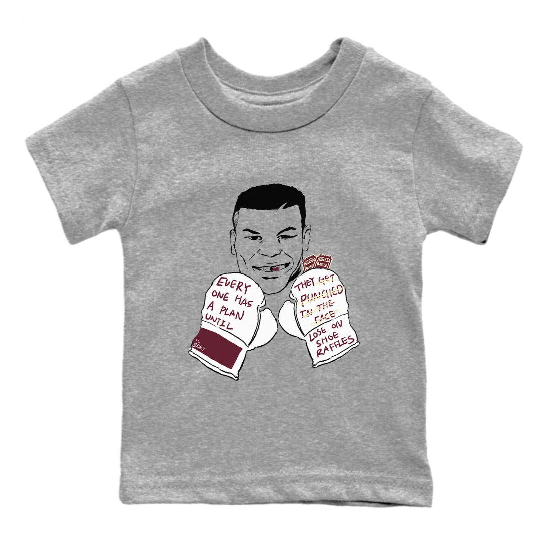 Everyone Has A Plan snkmatch Tees Kids - Air Jordan 3 A Ma Maniere x Burgundy Crush