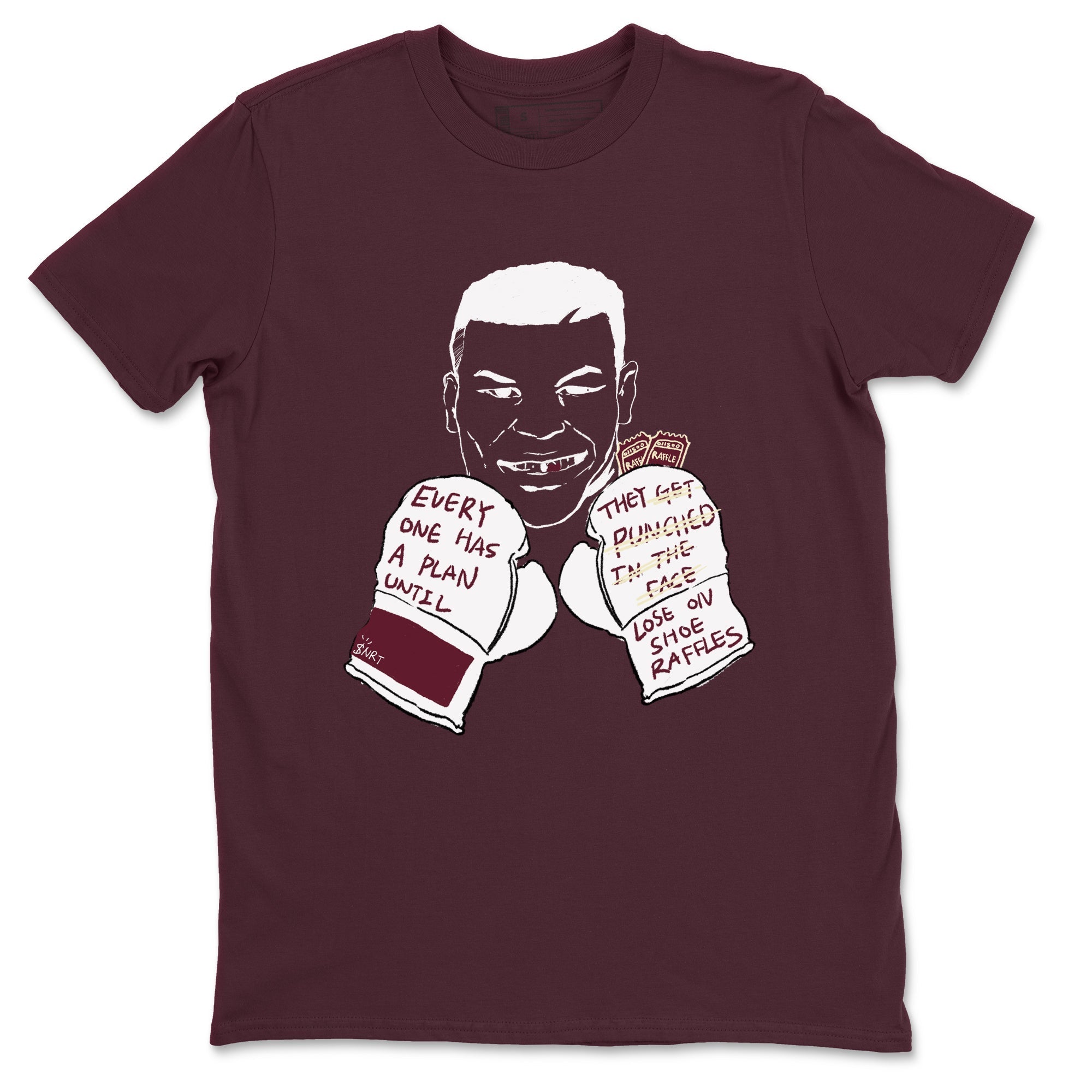 Everyone Has A Plan snkmatch Tees - Air Jordan 3 A Ma Maniere x Burgundy Crush