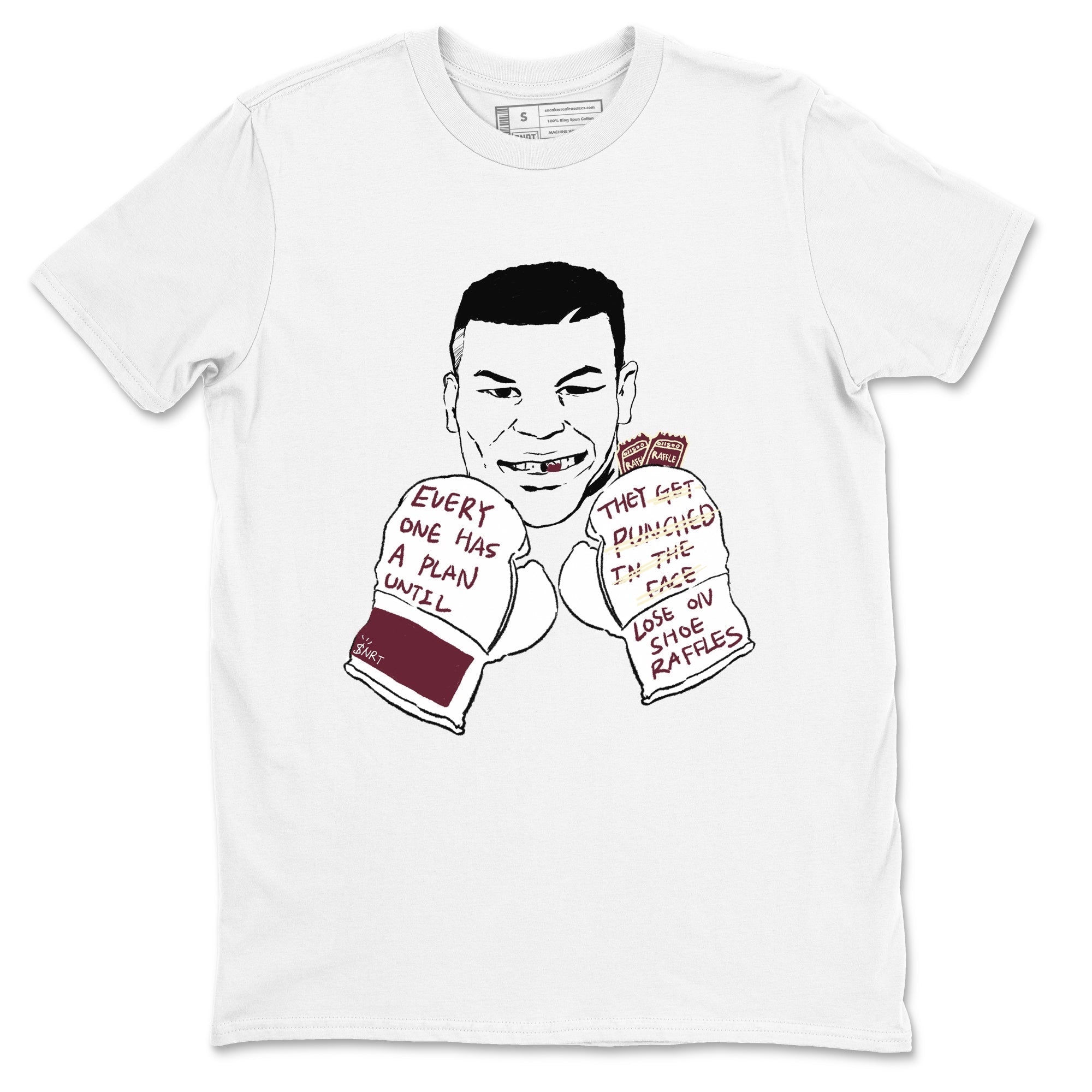 Everyone Has A Plan snkmatch Tees - Air Jordan 3 A Ma Maniere x Burgundy Crush