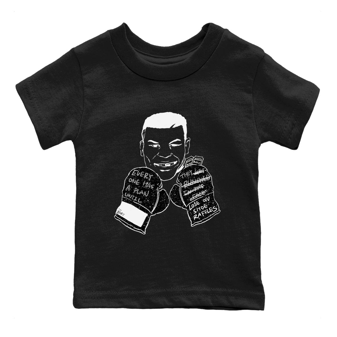 Everyone Has A Plan snkmatch Tees Kids - Air Jordan 4 Fear