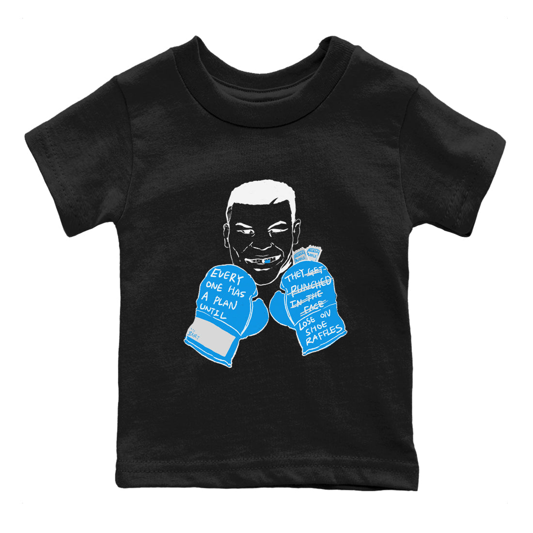 Everyone Has A Plan snkmatch Tees Kids - Air Jordan 4 Military Blue