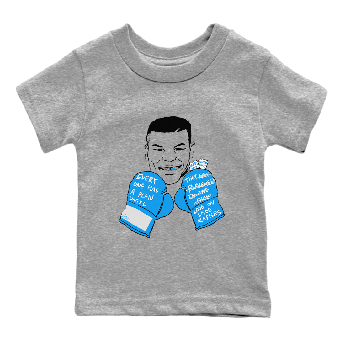 Everyone Has A Plan snkmatch Tees Kids - Air Jordan 4 Military Blue