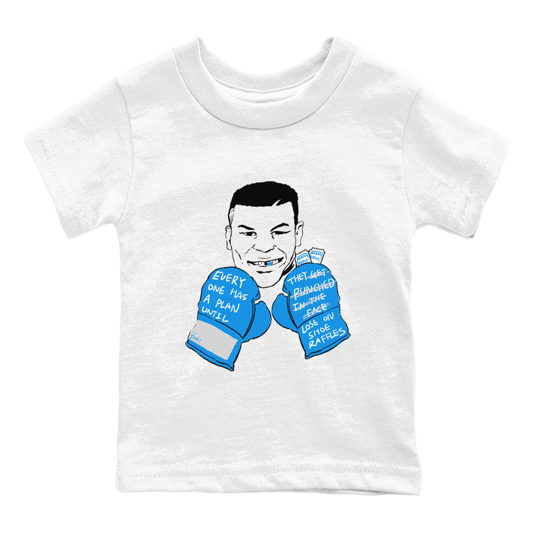 Everyone Has A Plan snkmatch Tees Kids - Air Jordan 4 Military Blue