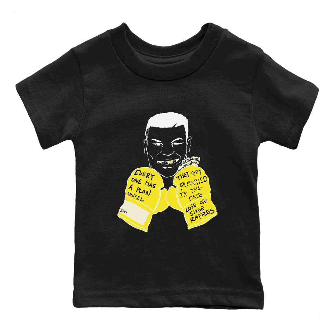 Everyone Has A Plan snkmatch Tees Kids - Air Jordan 4 Vivid Sulfur
