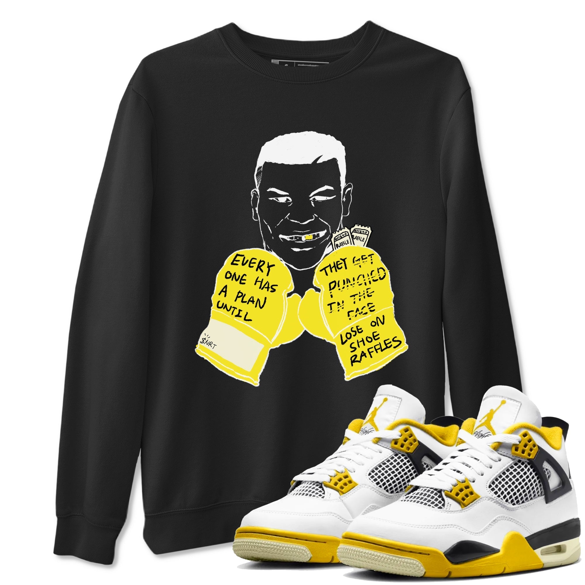 Everyone Has A Plan snkmatch Tees - Air Jordan 4 Vivid Sulfur