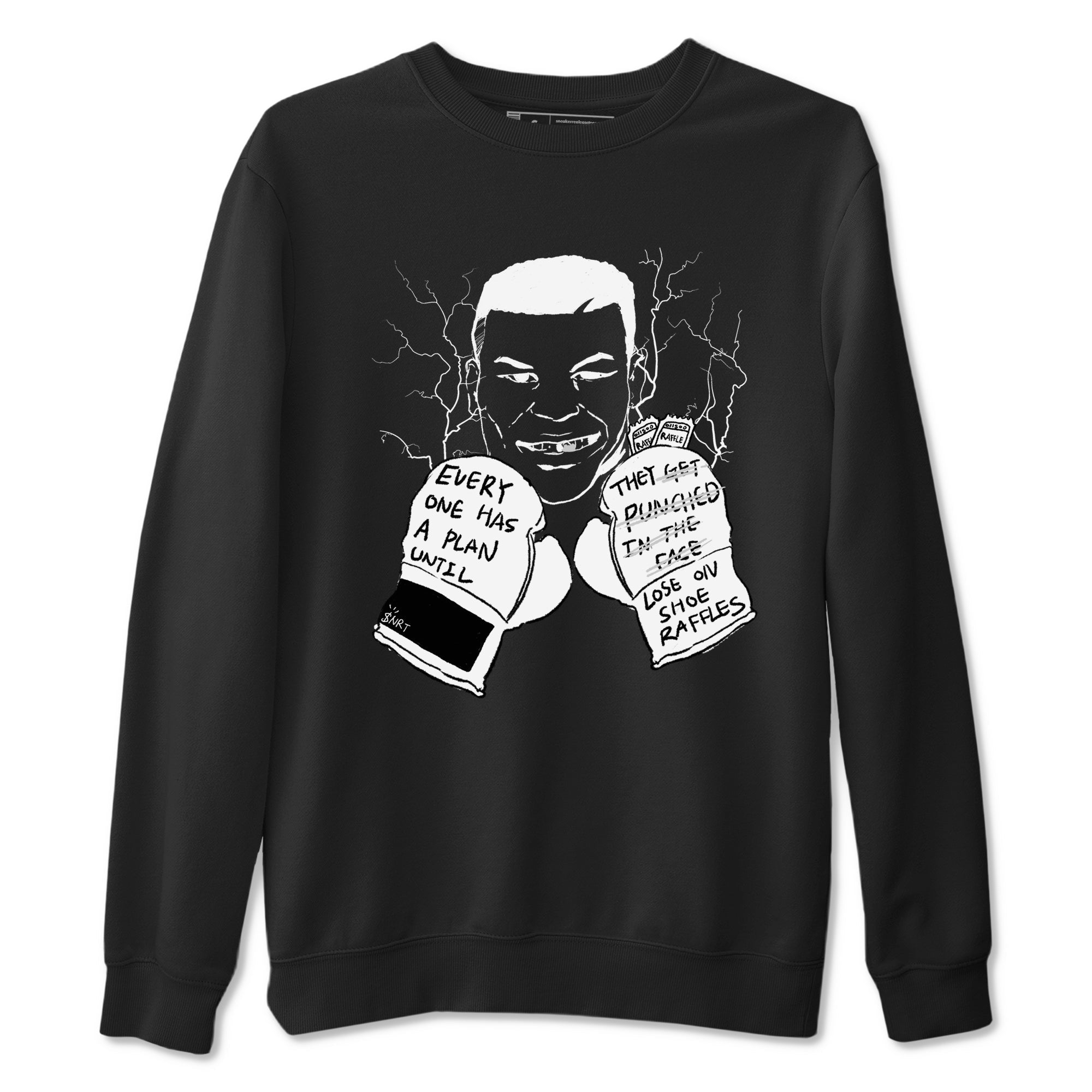 Everyone Has A Plan snkmatch Tees - Air Jordan 4 White Thunder