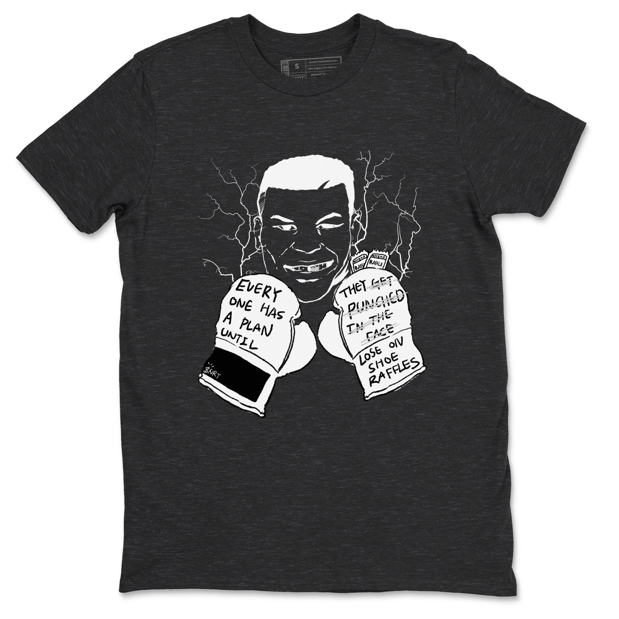 Everyone Has A Plan snkmatch Tees - Air Jordan 4 White Thunder